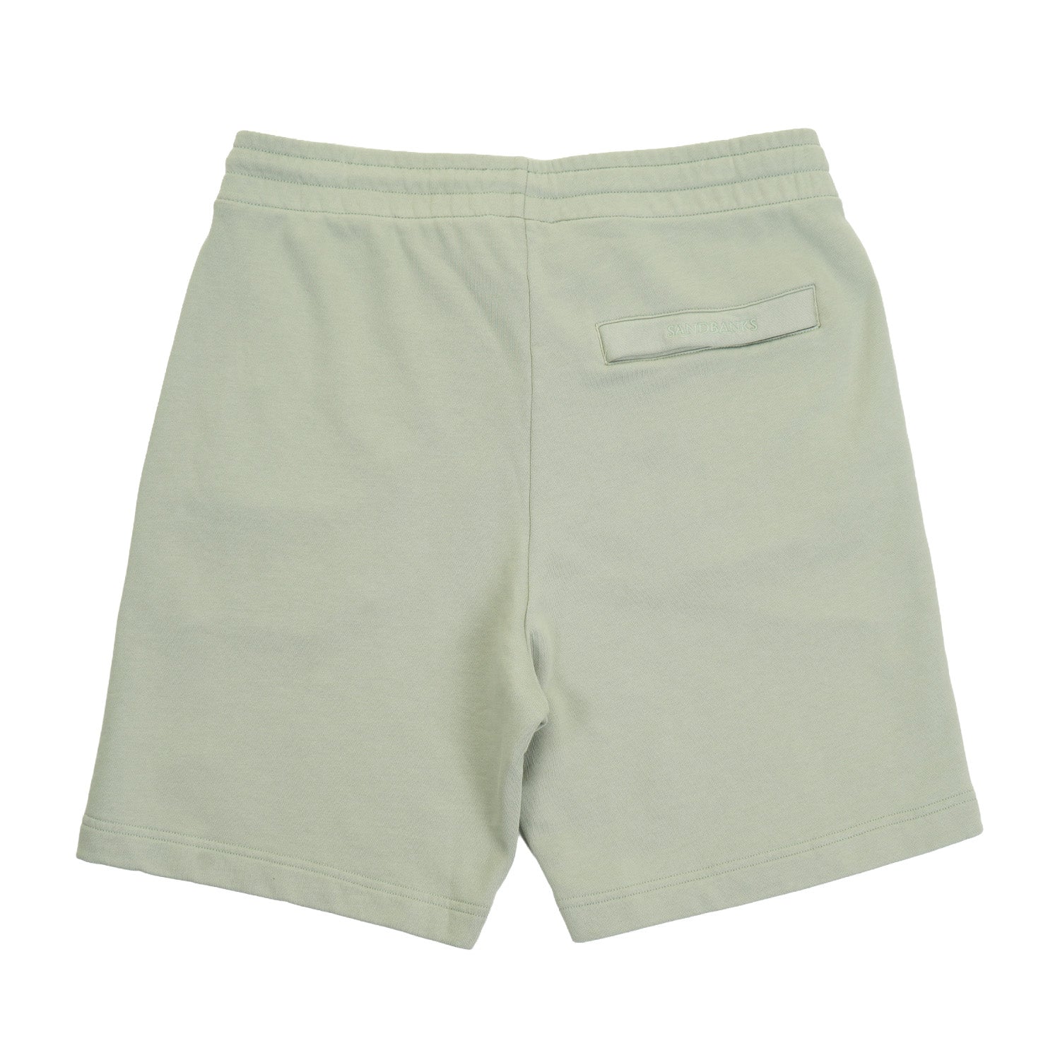 Badge Logo Sweat Shorts Sage