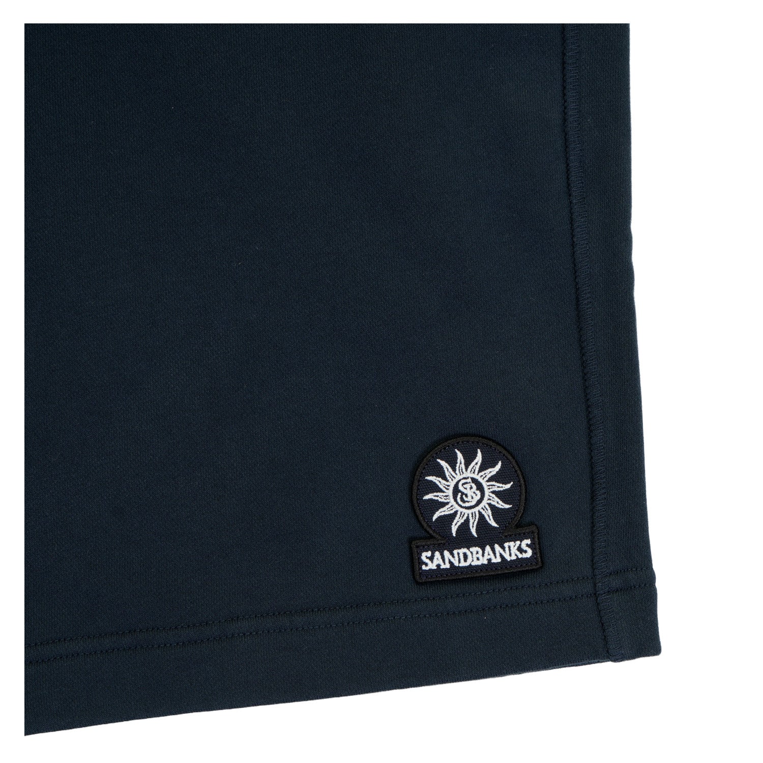 Badge Logo Sweat Shorts Navy