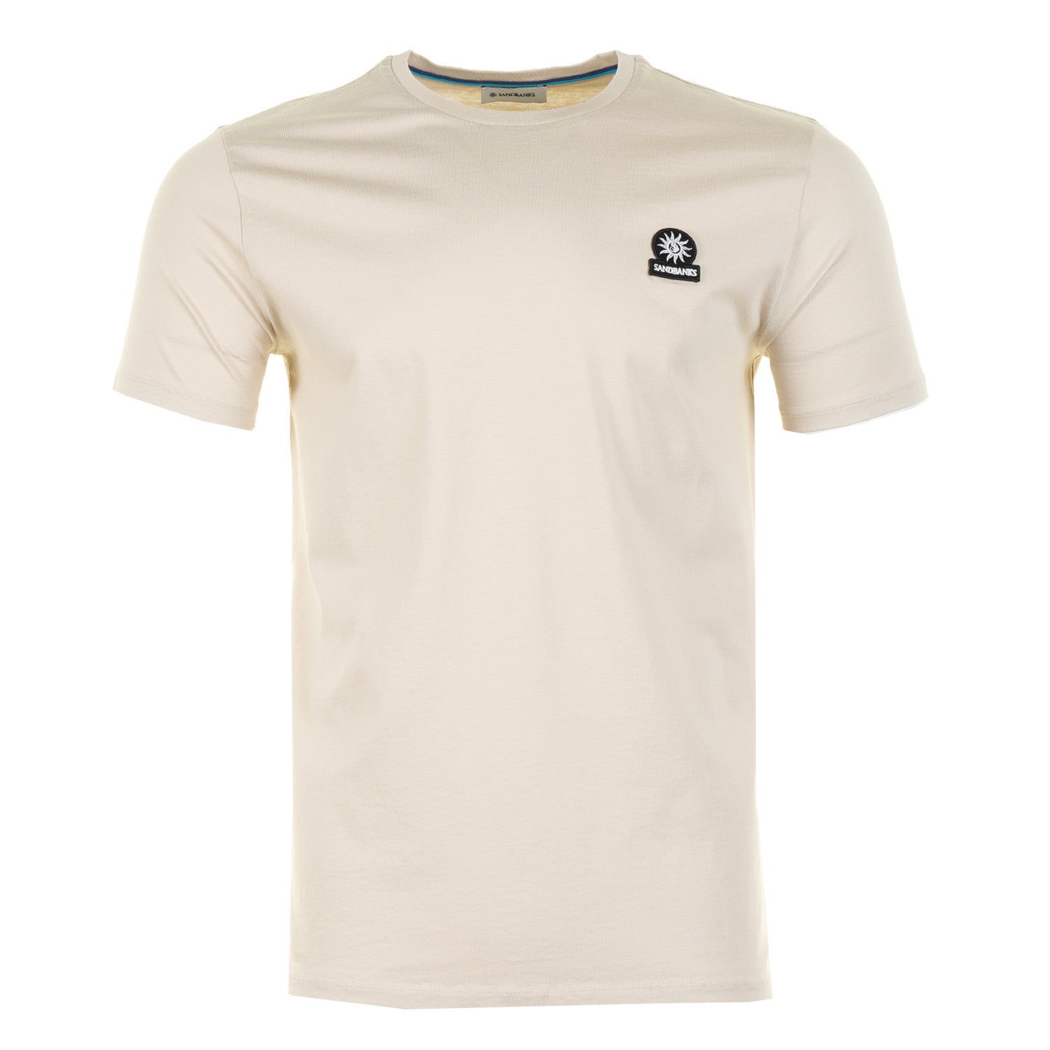 Badge Logo T Shirt Stone