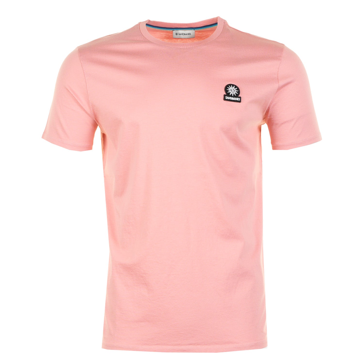 Badge Logo T Shirt Dusty Pink