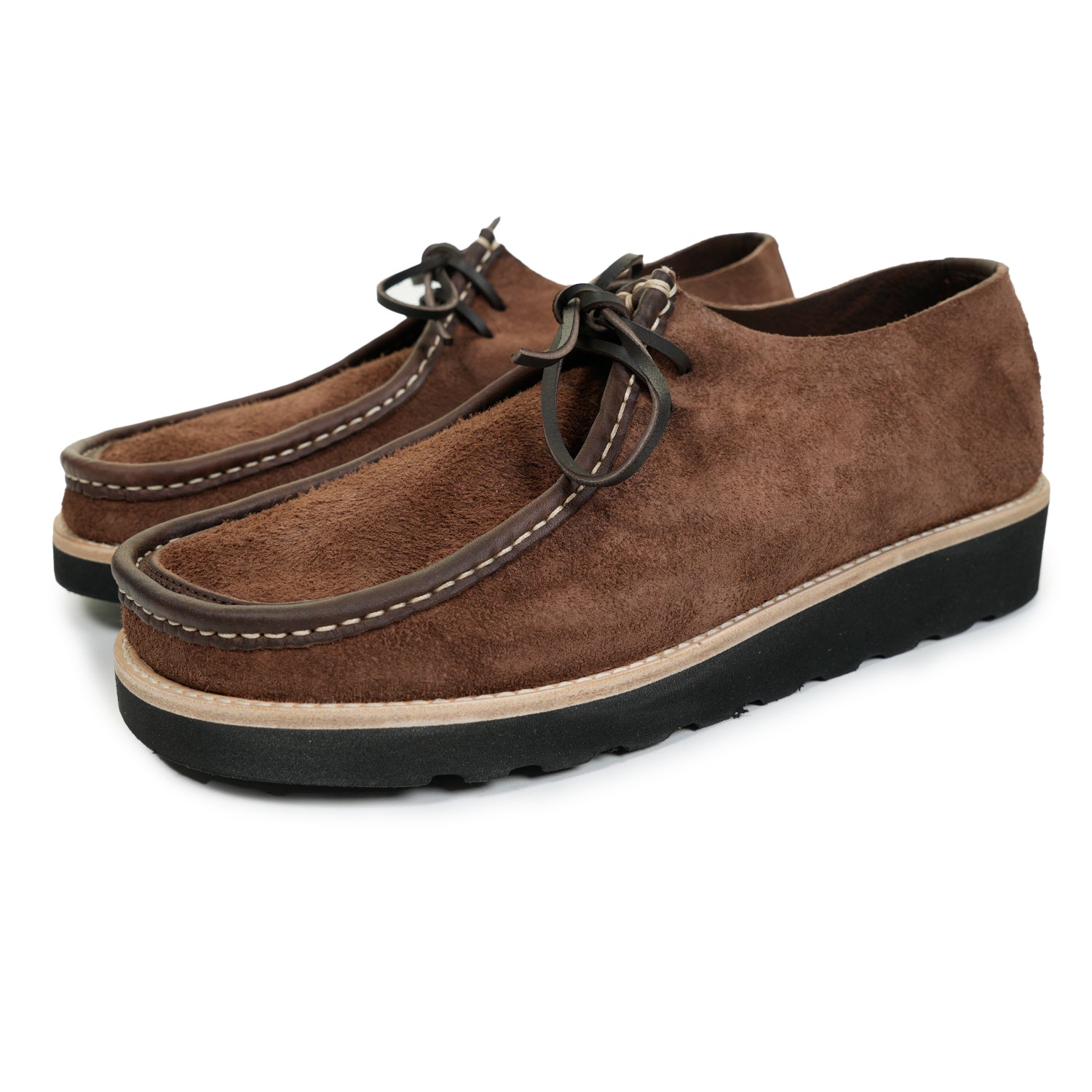Zardus Santos Suede Shoe Dark Brown