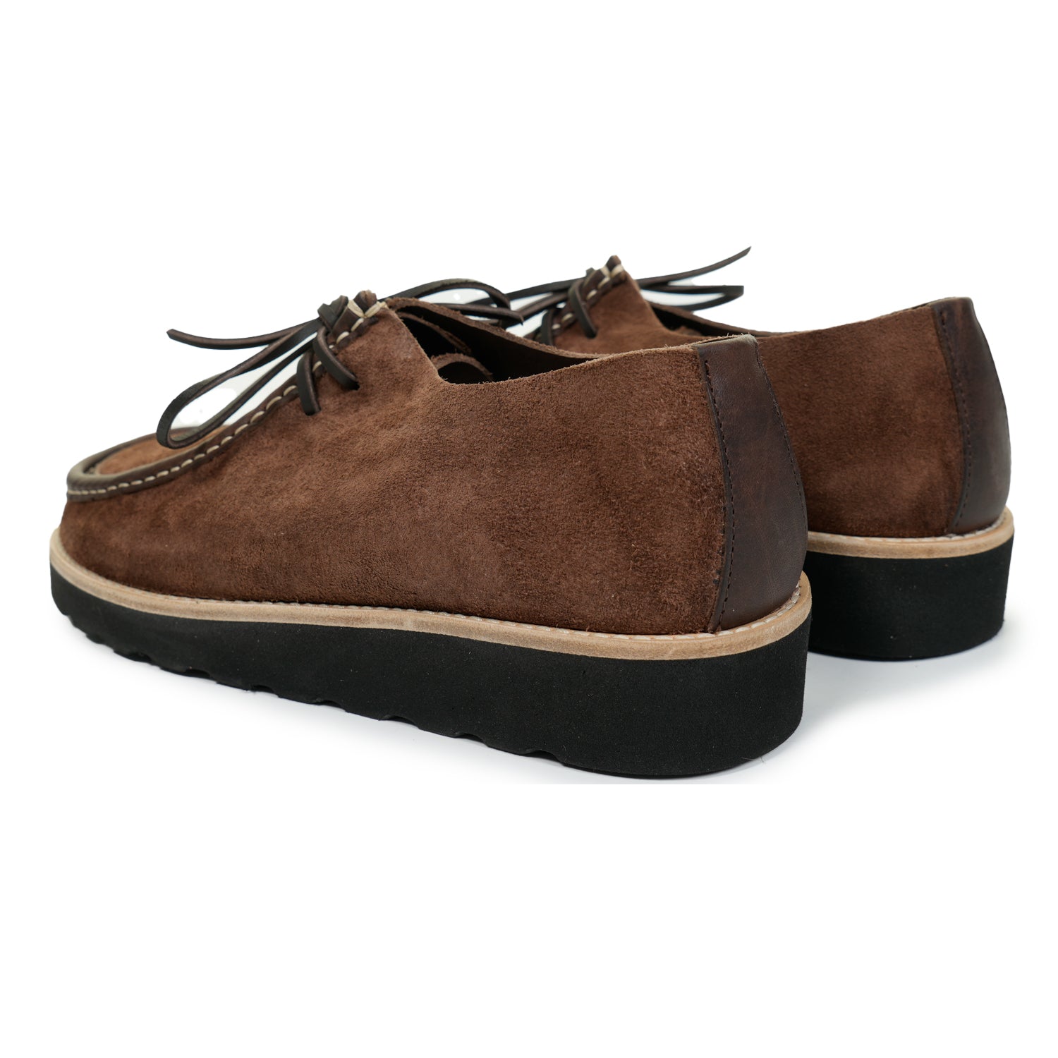 Zardus Santos Suede Shoe Dark Brown