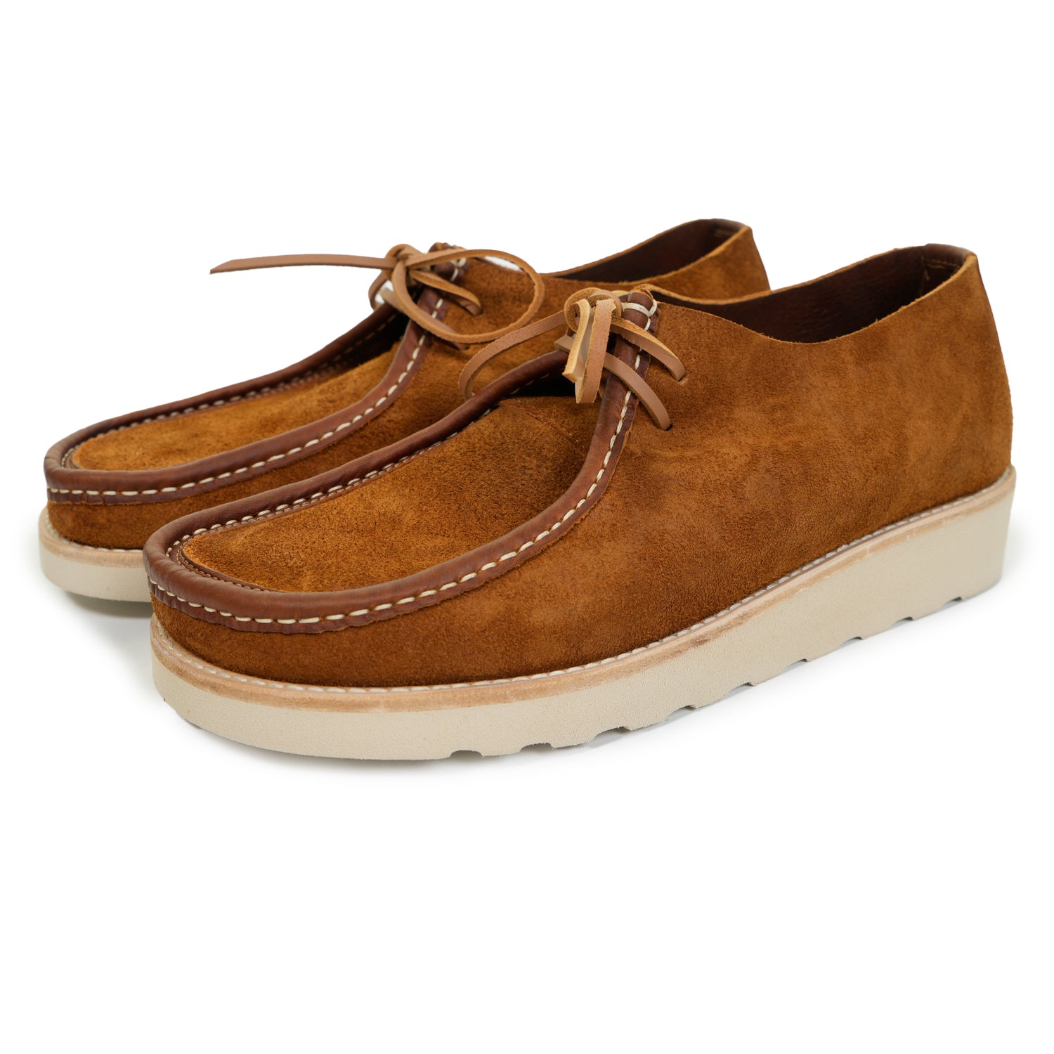 Zardus Santos Suede Shoe Chestnut