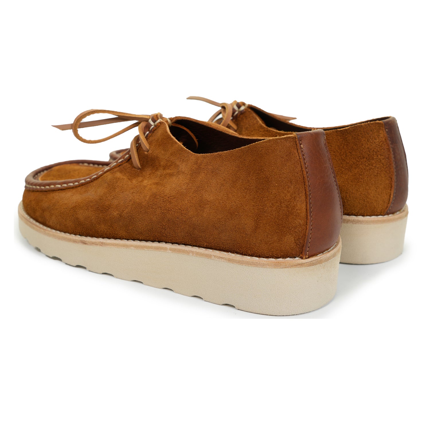 Zardus Santos Suede Shoe Chestnut