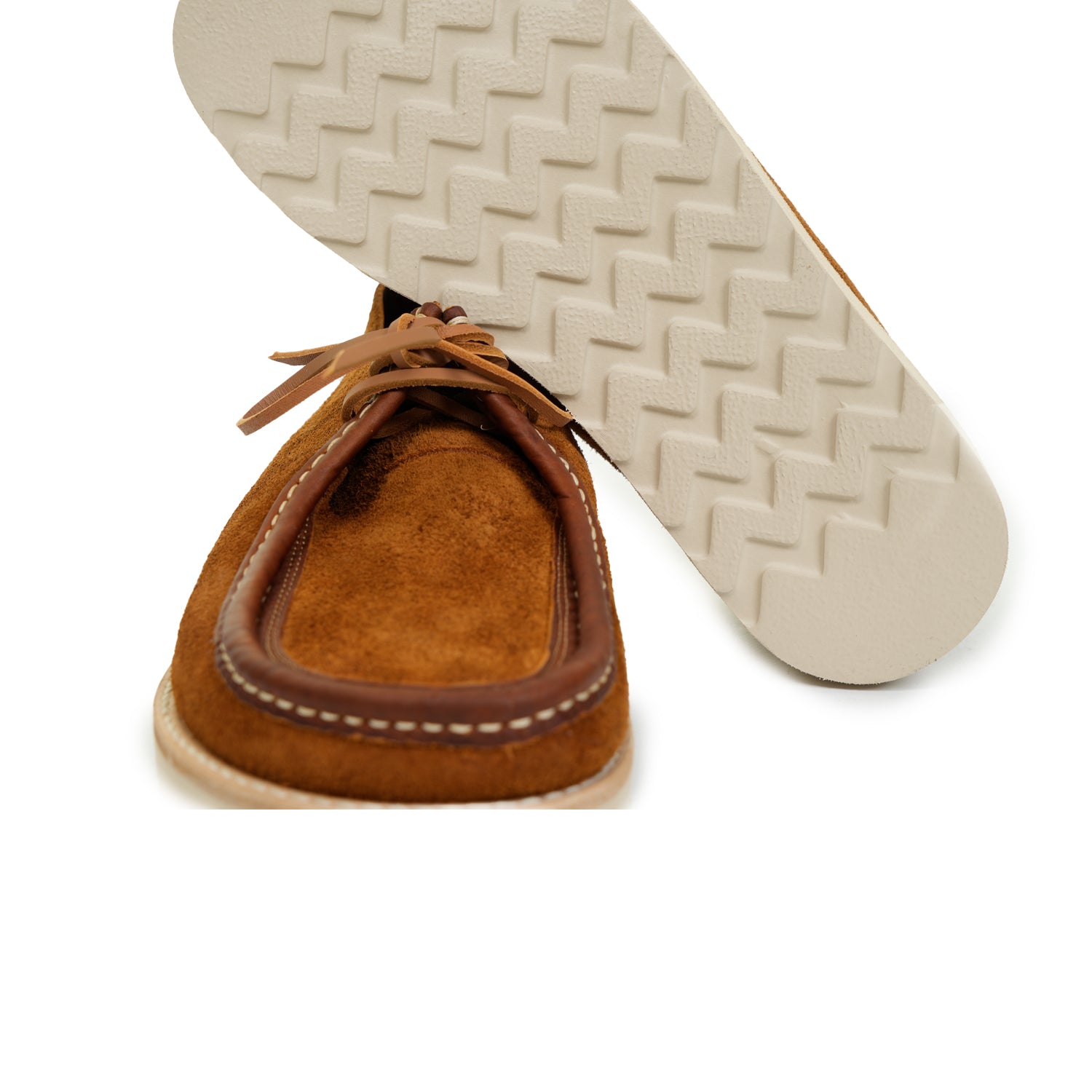 Zardus Santos Suede Shoe Chestnut