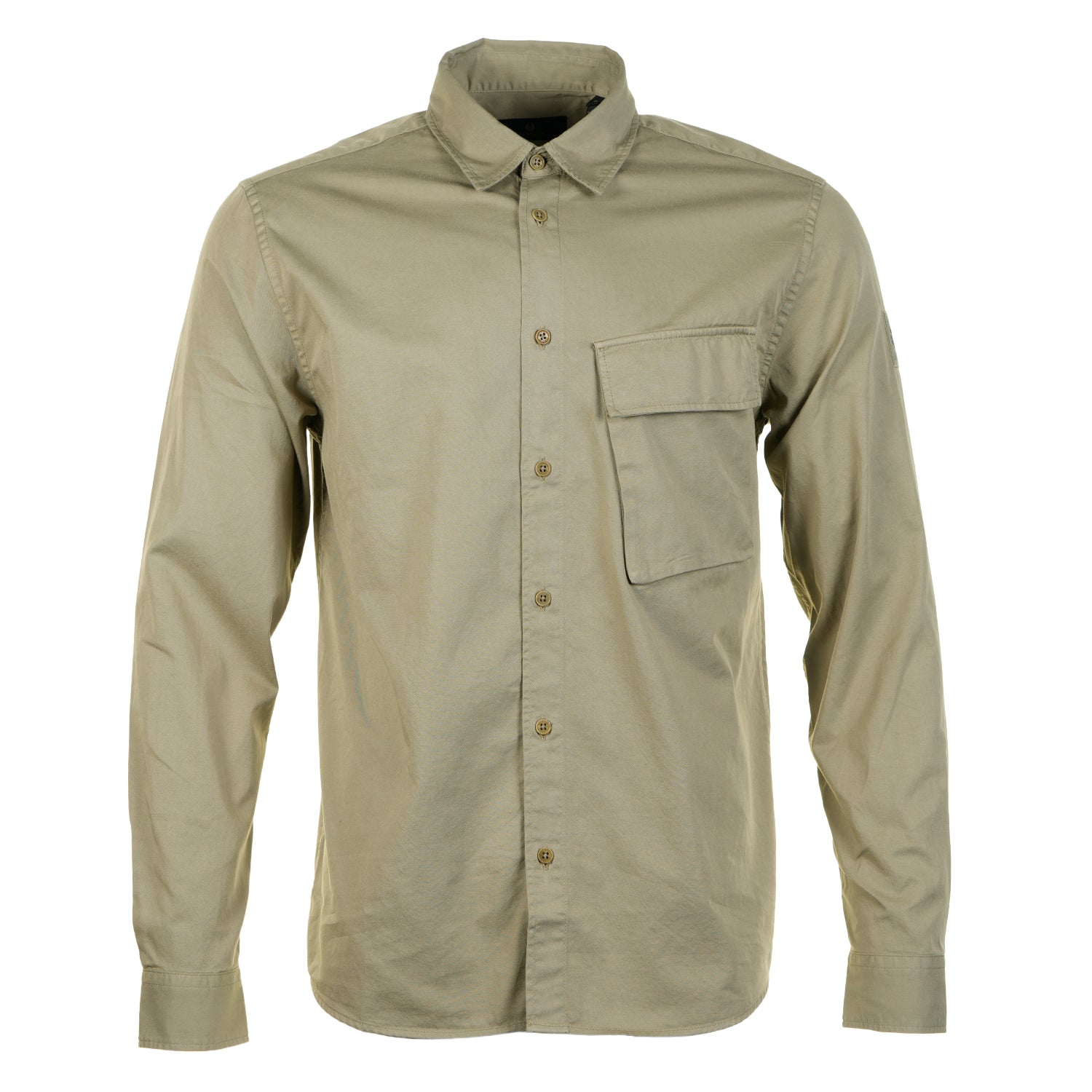 Long Sleeve Scale Shirt Fatigue Green