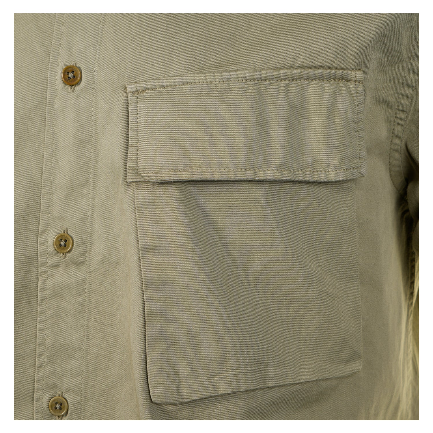 Long Sleeve Scale Shirt Fatigue Green