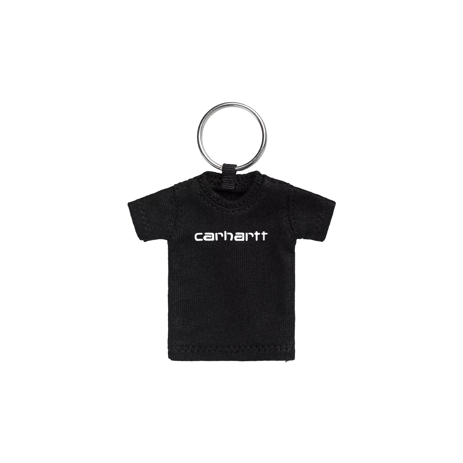 Mini Script T Shirt Keychain Black