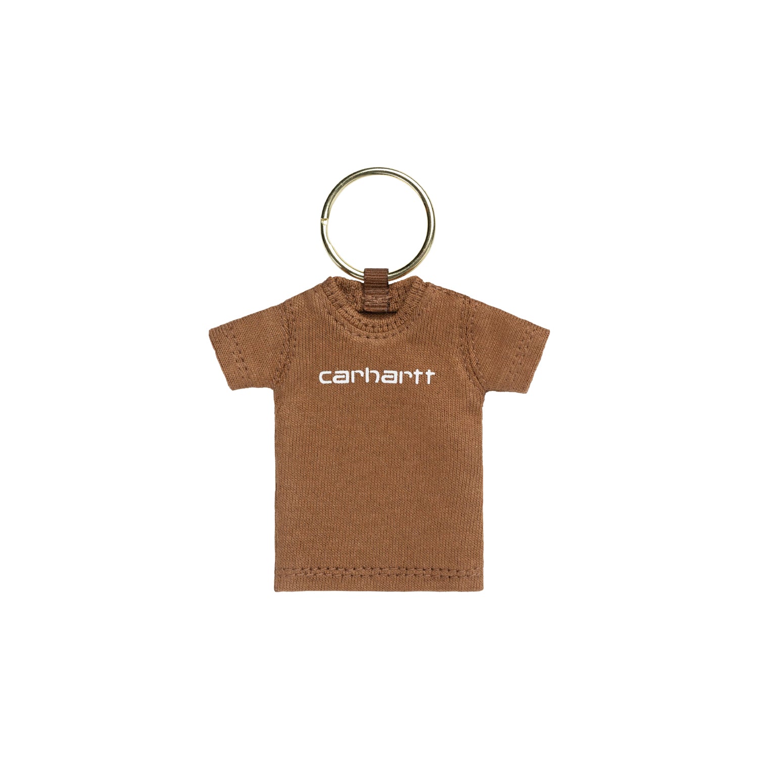 Mini Script T Shirt Keychain Hamilton Brown