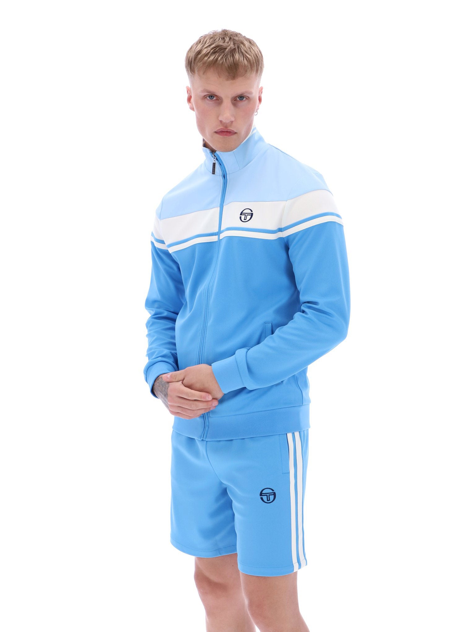 Damarindo TT Track Top Azure Blue Gardenia