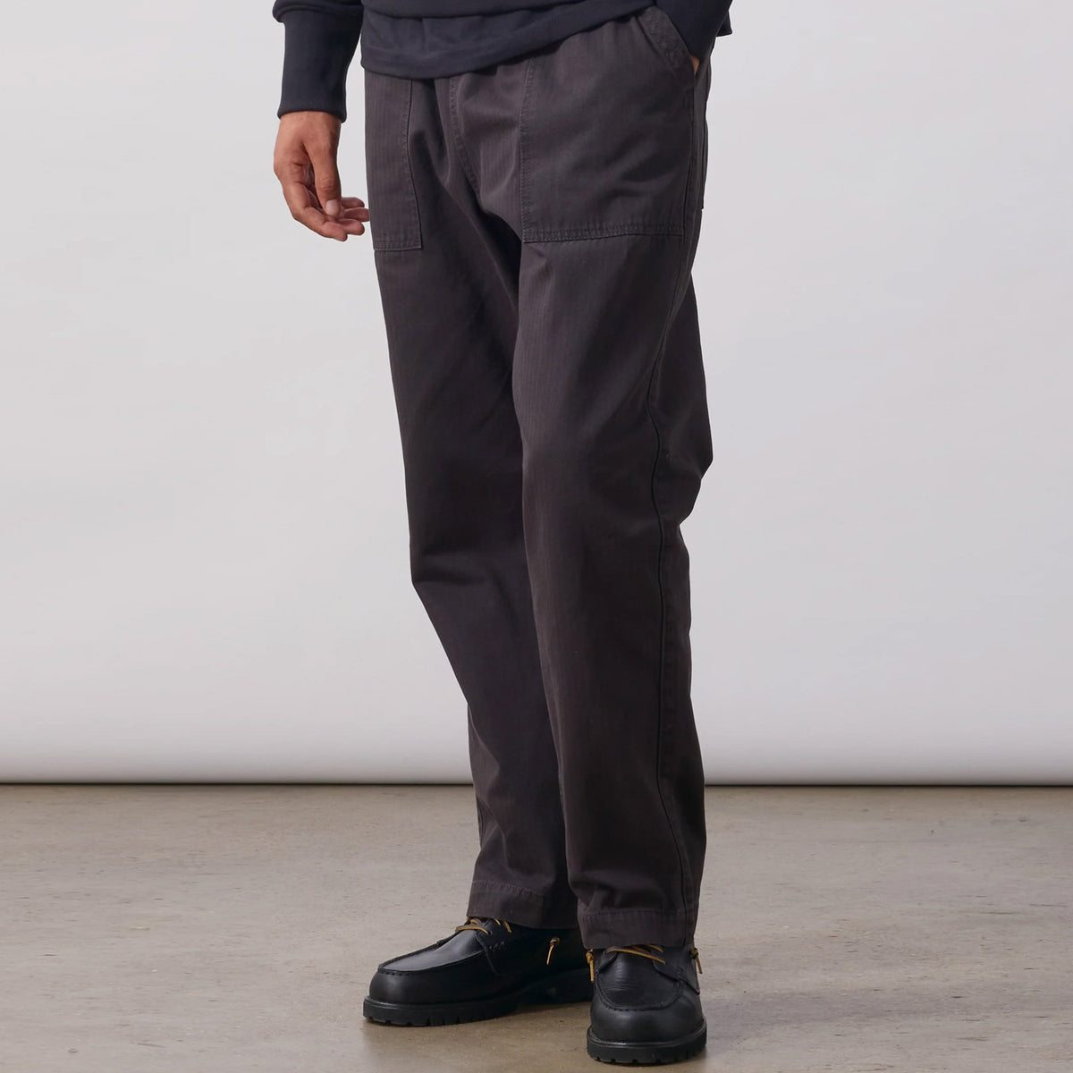 Pigment HBT Chef Pants Black