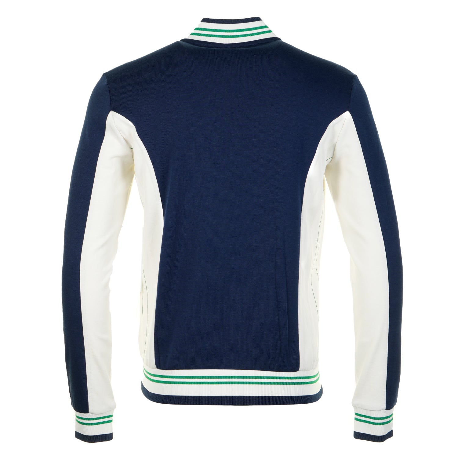 Settanta Track Jacket Navy Gardenia Green