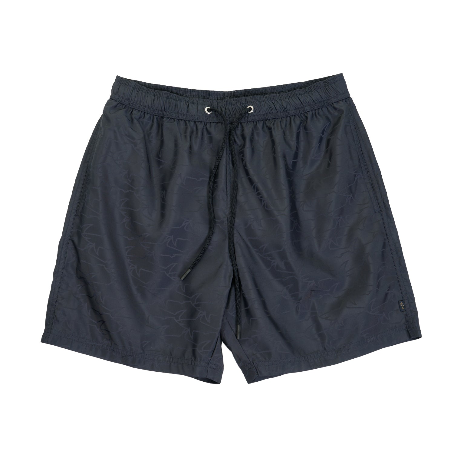 Tonal Multi Shark Logo Swim Shorts Navy