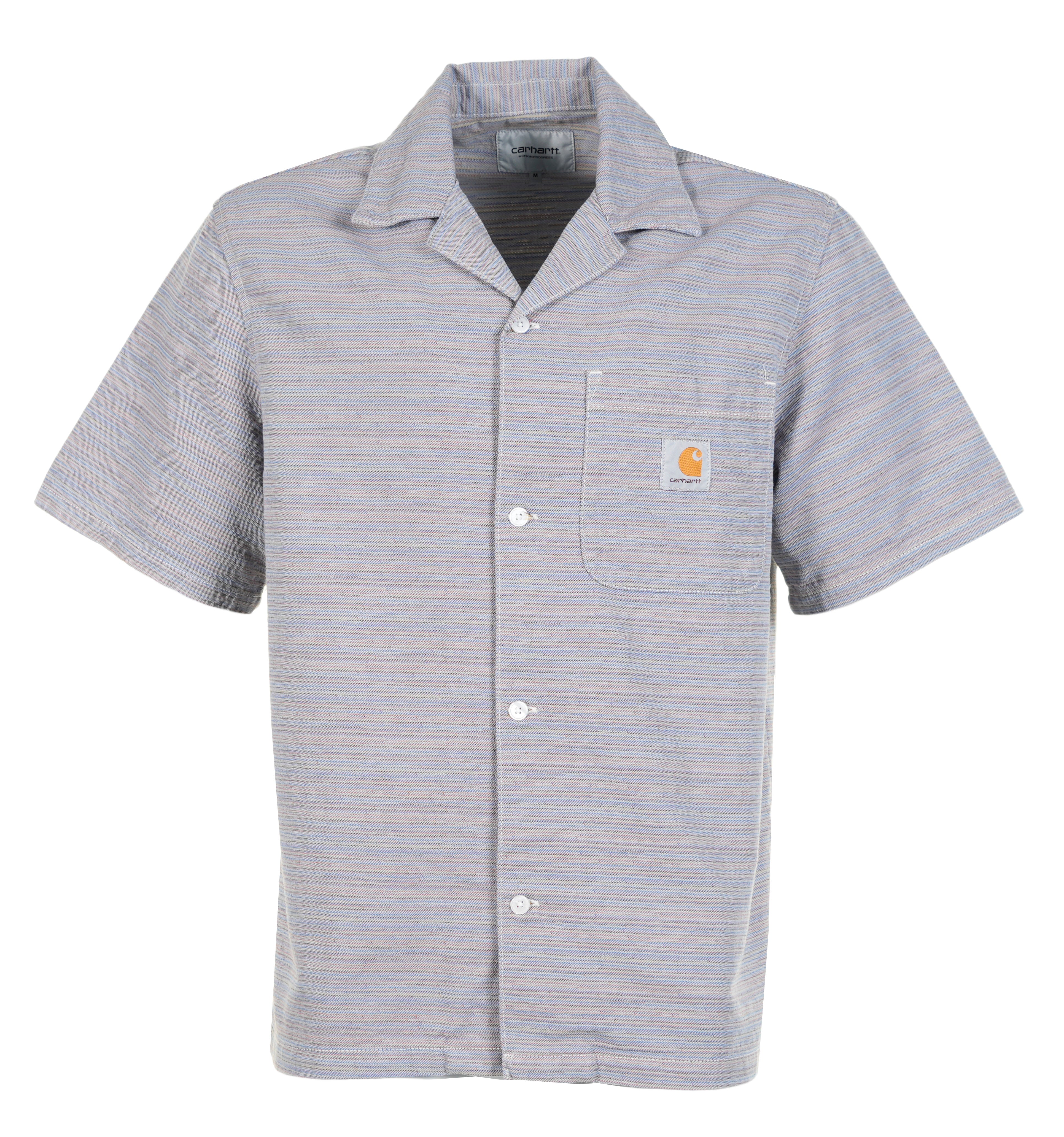 Short Sleeve Gellar Shirt Multicoloured Rinsed