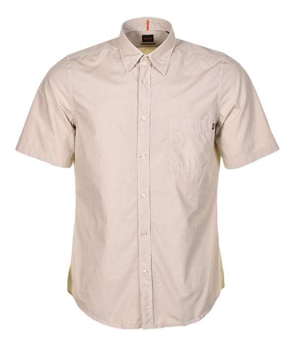 Relegant Short Sleeve Shirt Light Beige