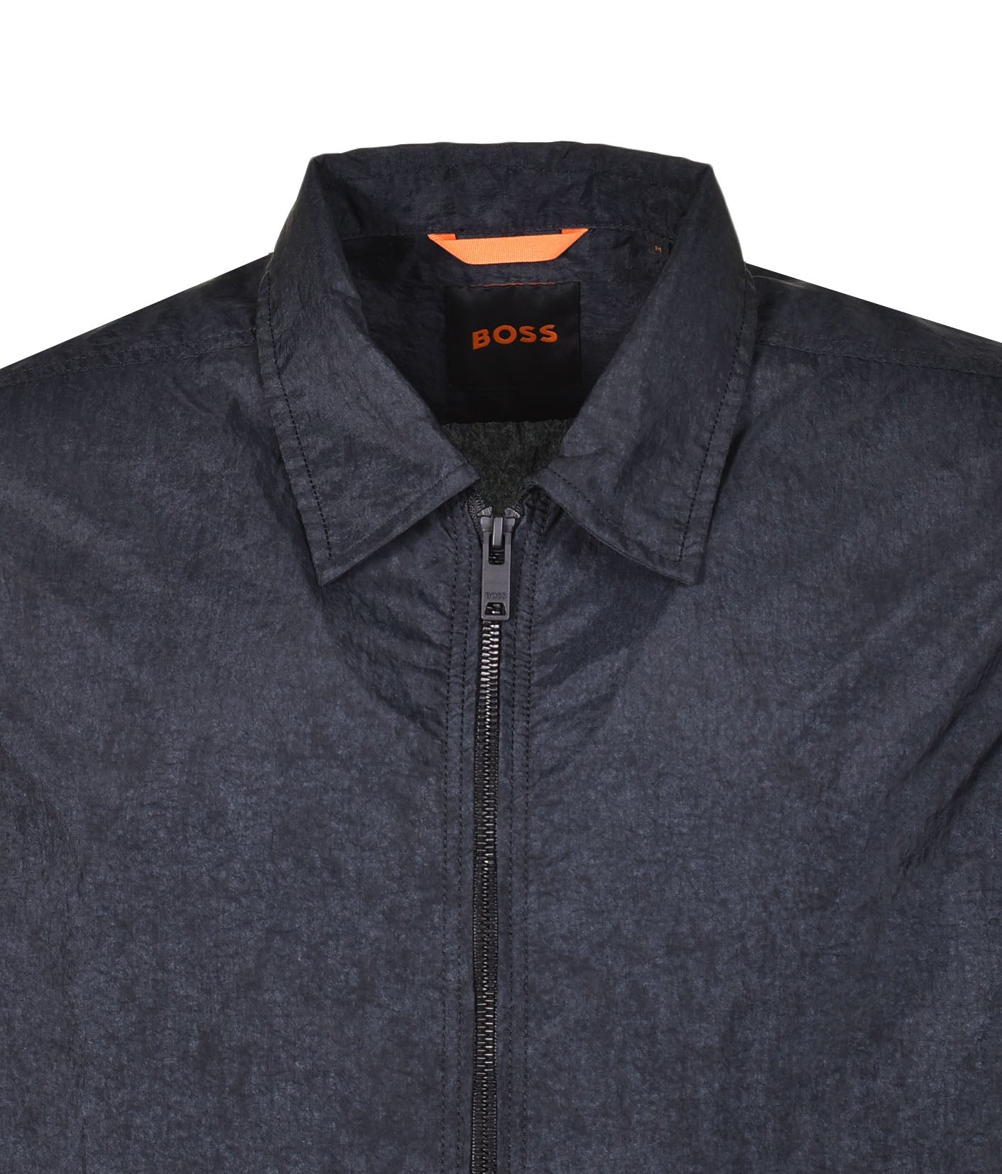 Lovvy Zip Overshirt Black
