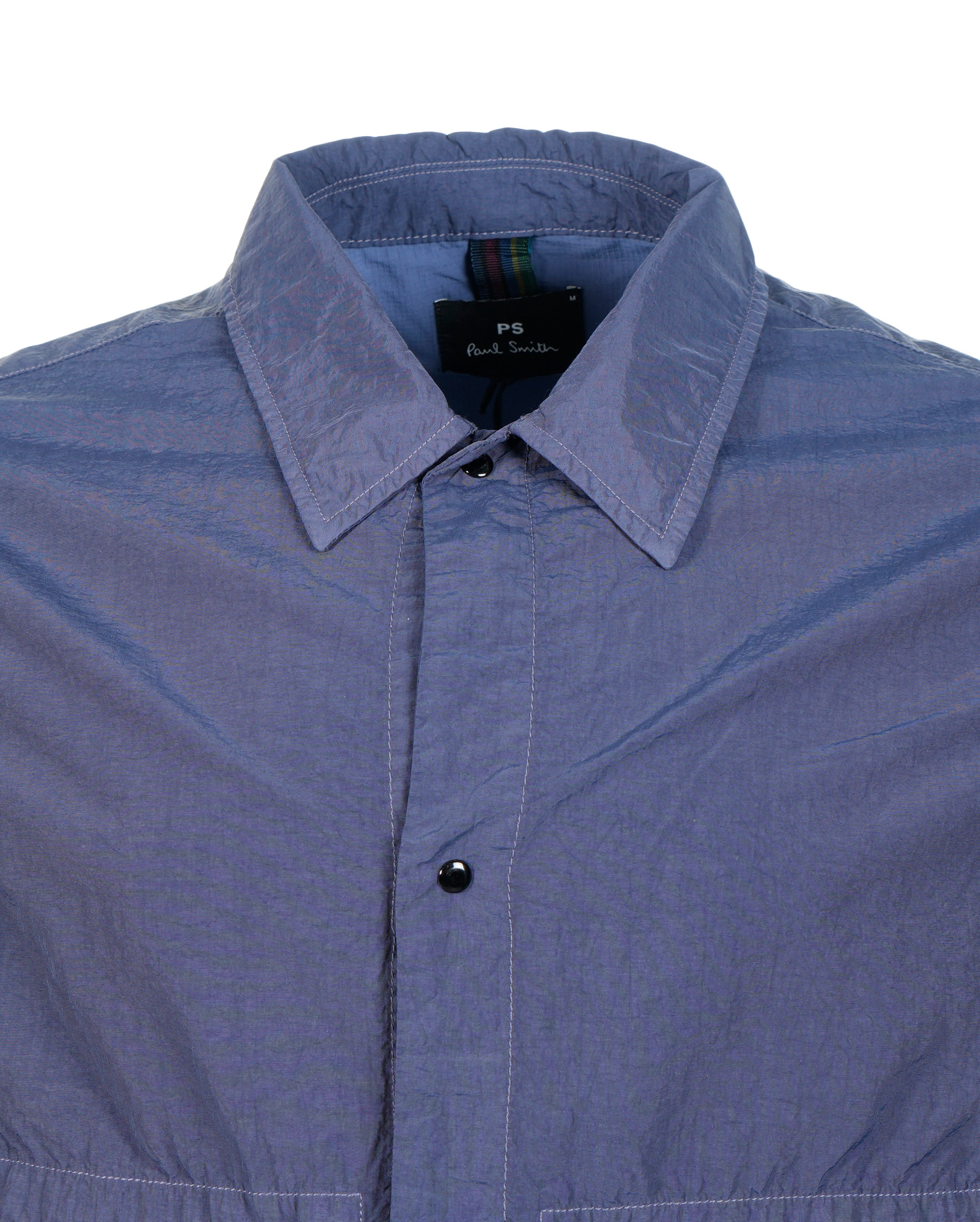 Unlined Overshirt Jacket Navy