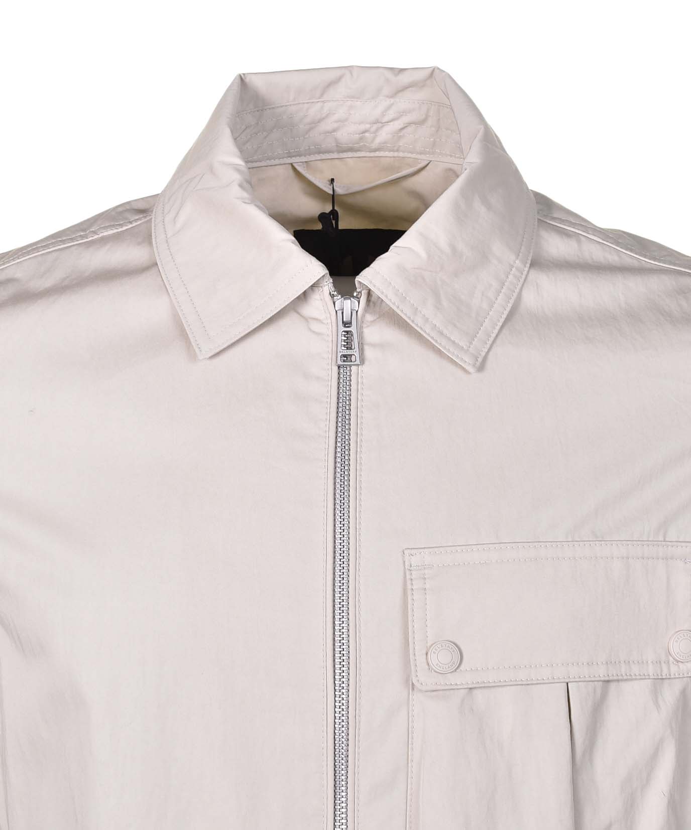 Zip closure neckline on Drome overshirt