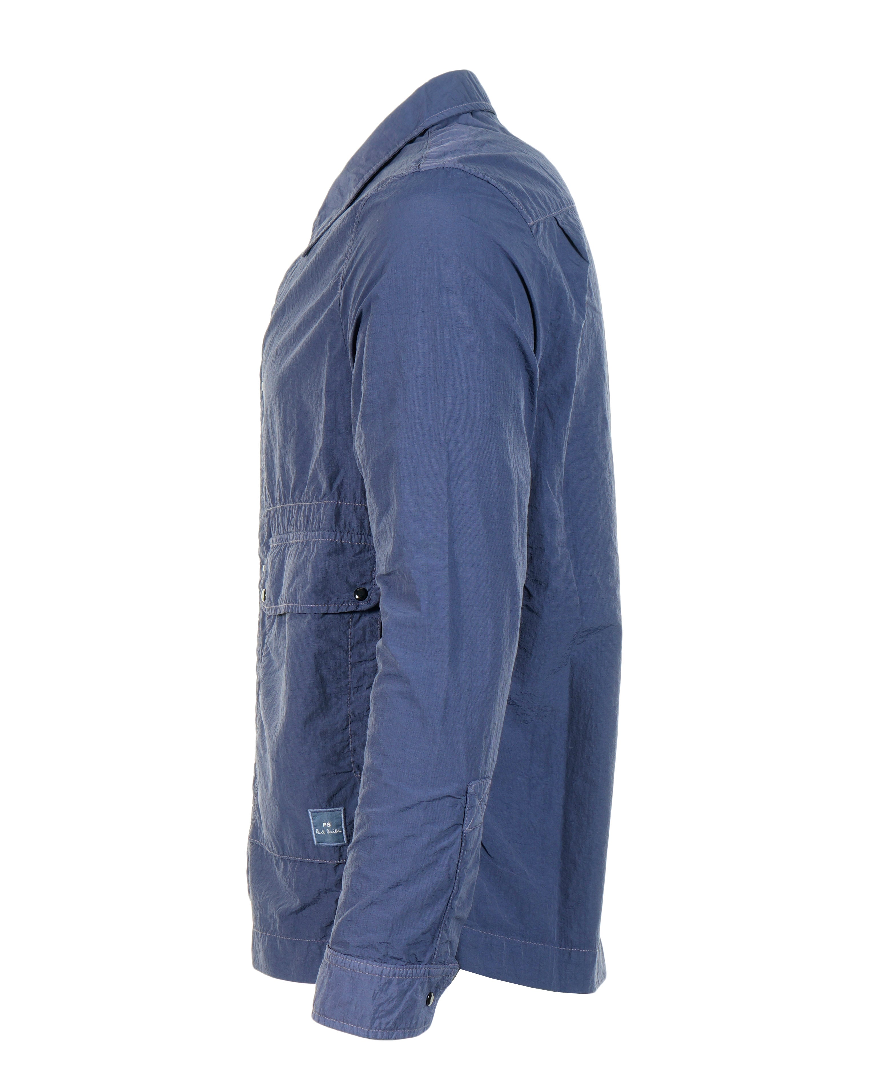 Unlined Overshirt Jacket Navy