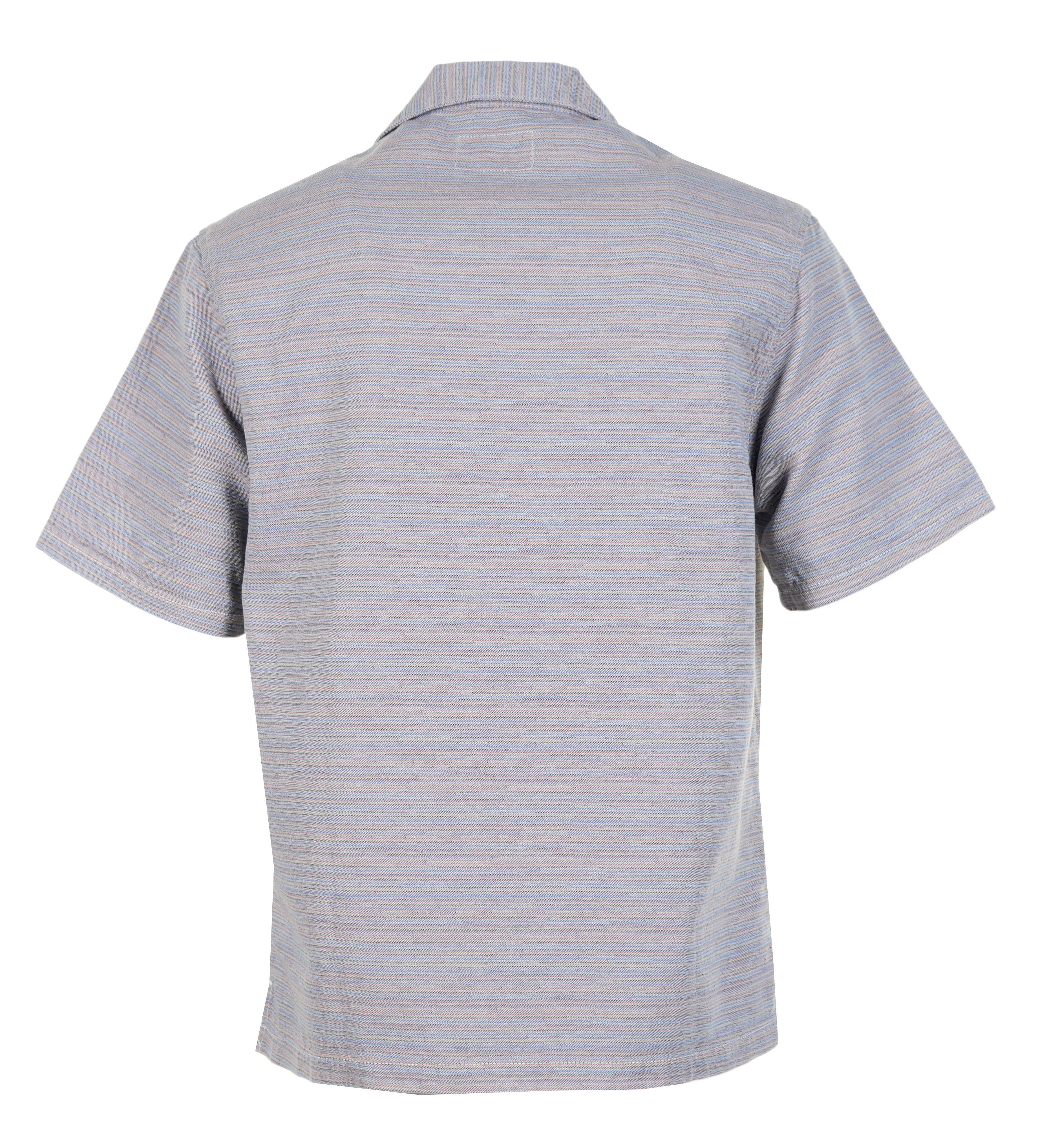 Short Sleeve Gellar Shirt Multicoloured Rinsed