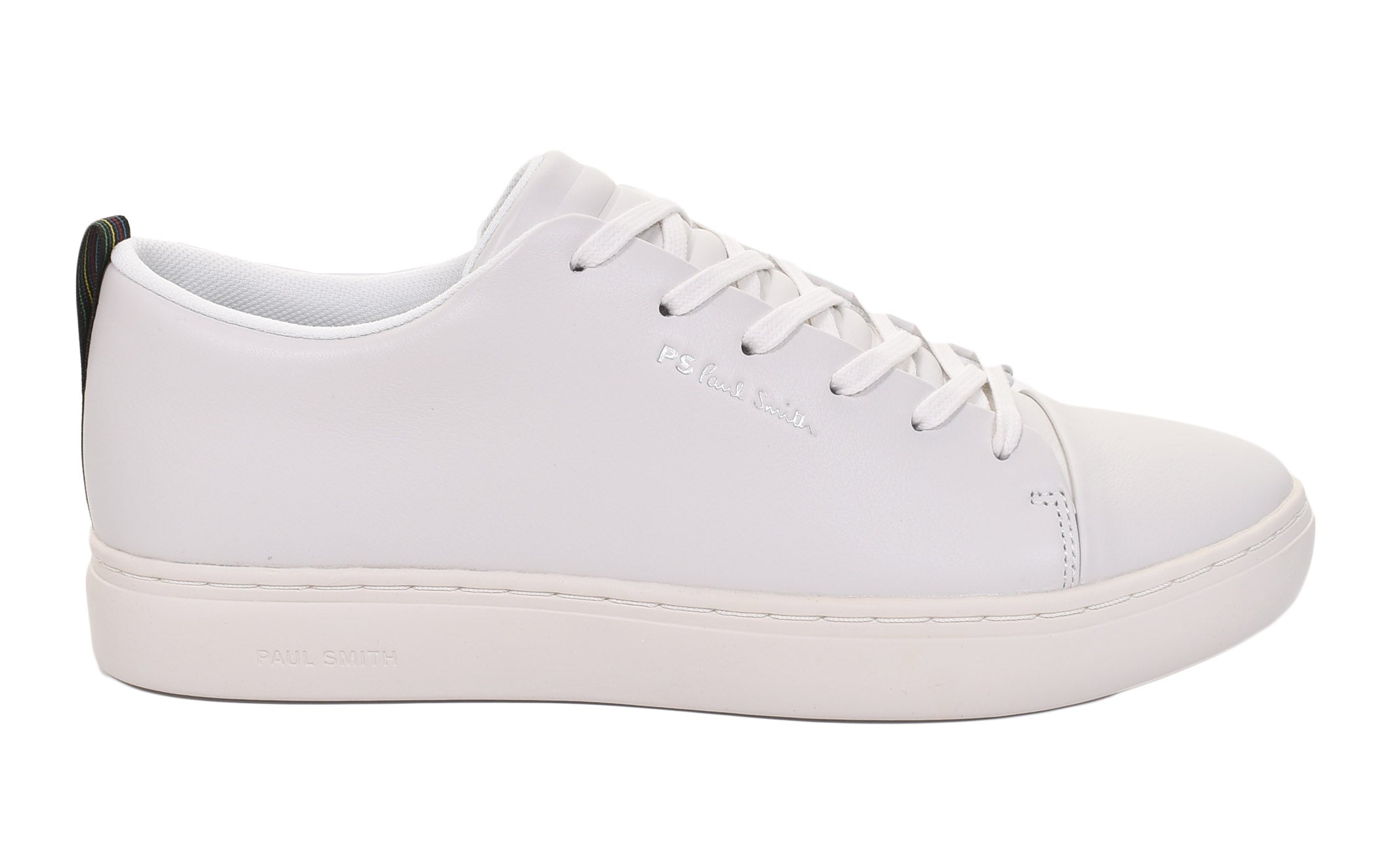 Lee White Tape Trainers White