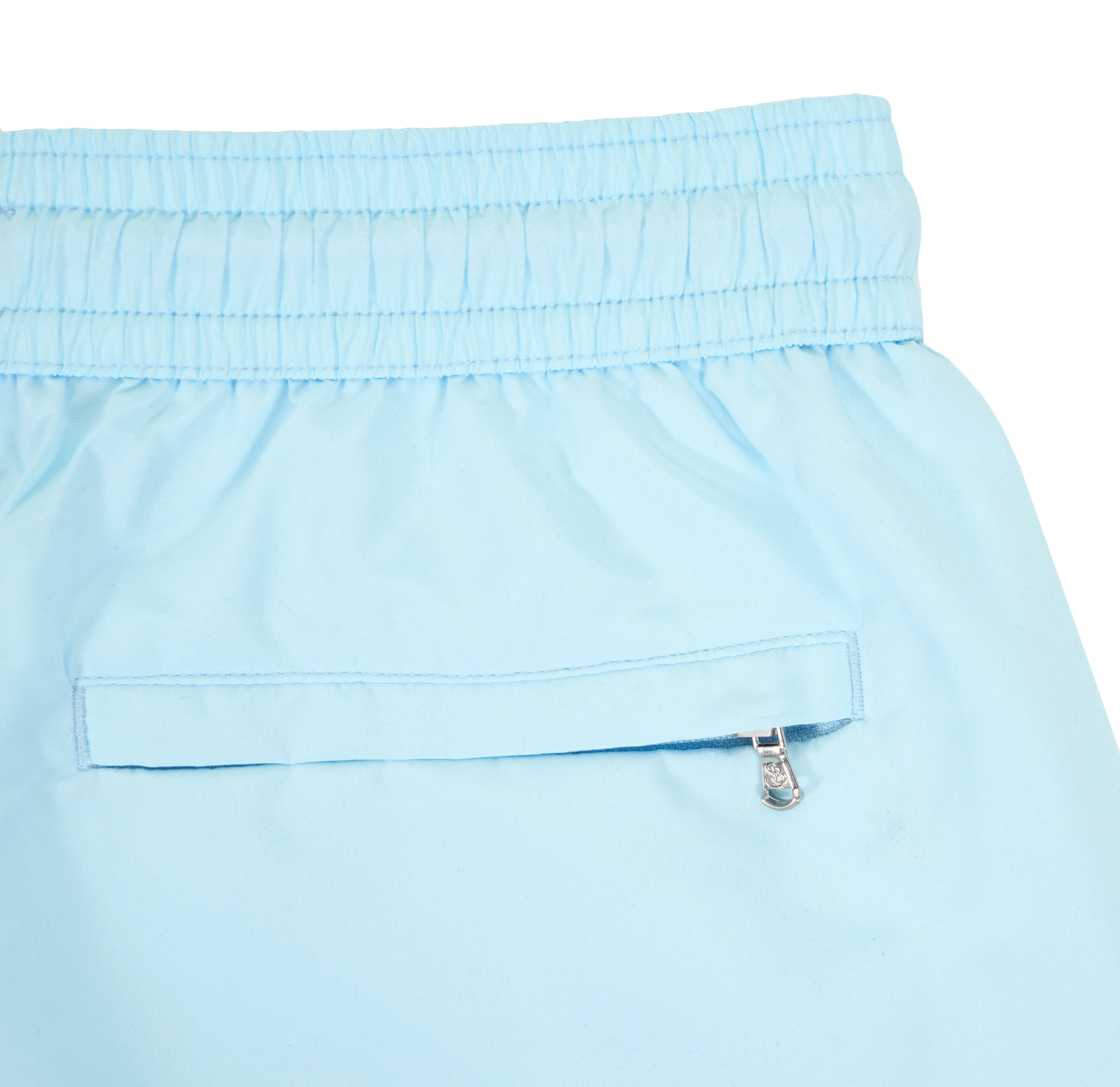 Badge Logo Swim Shorts Crystal Blue