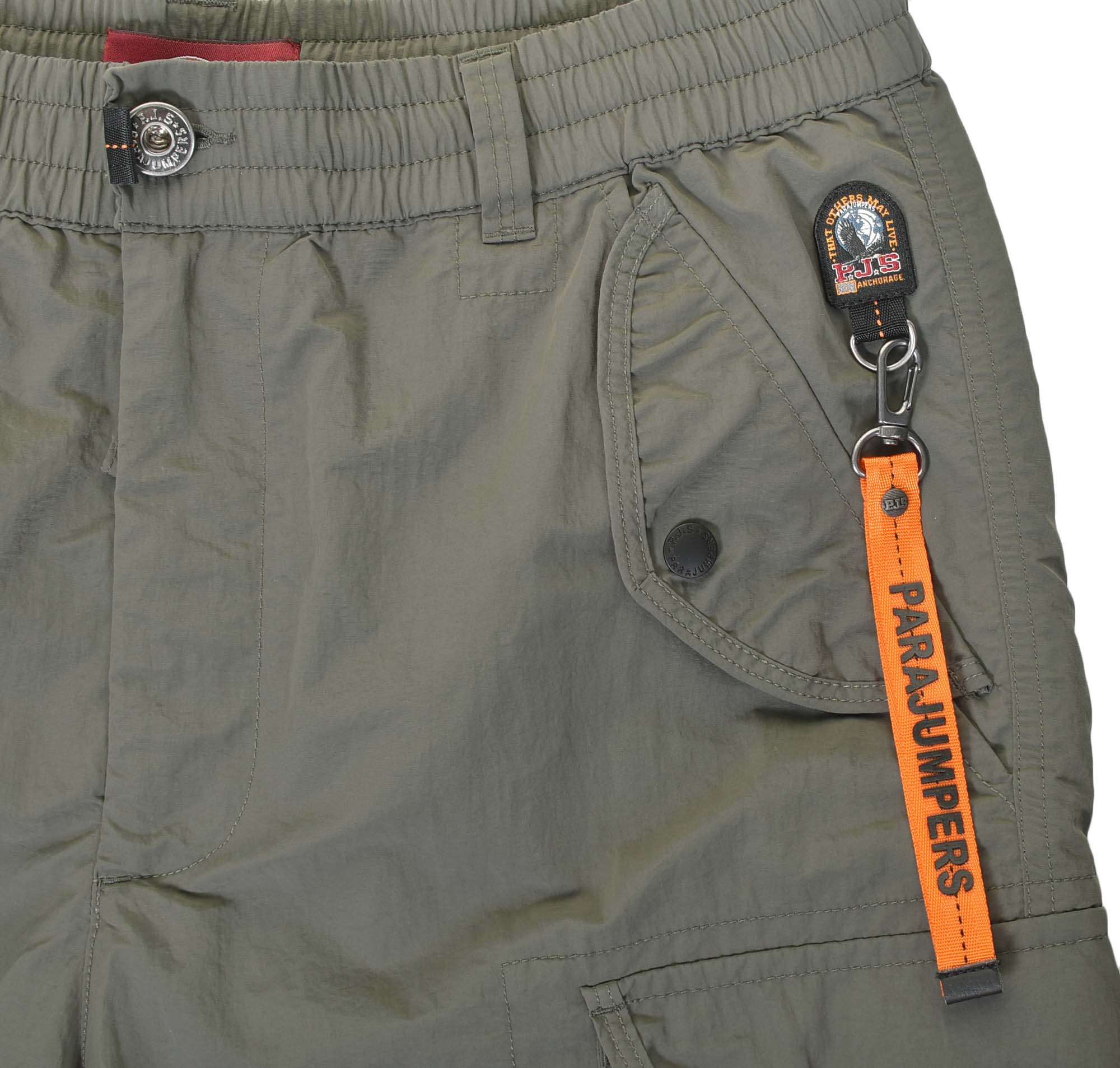 parajumpers branding on sigmund shorts