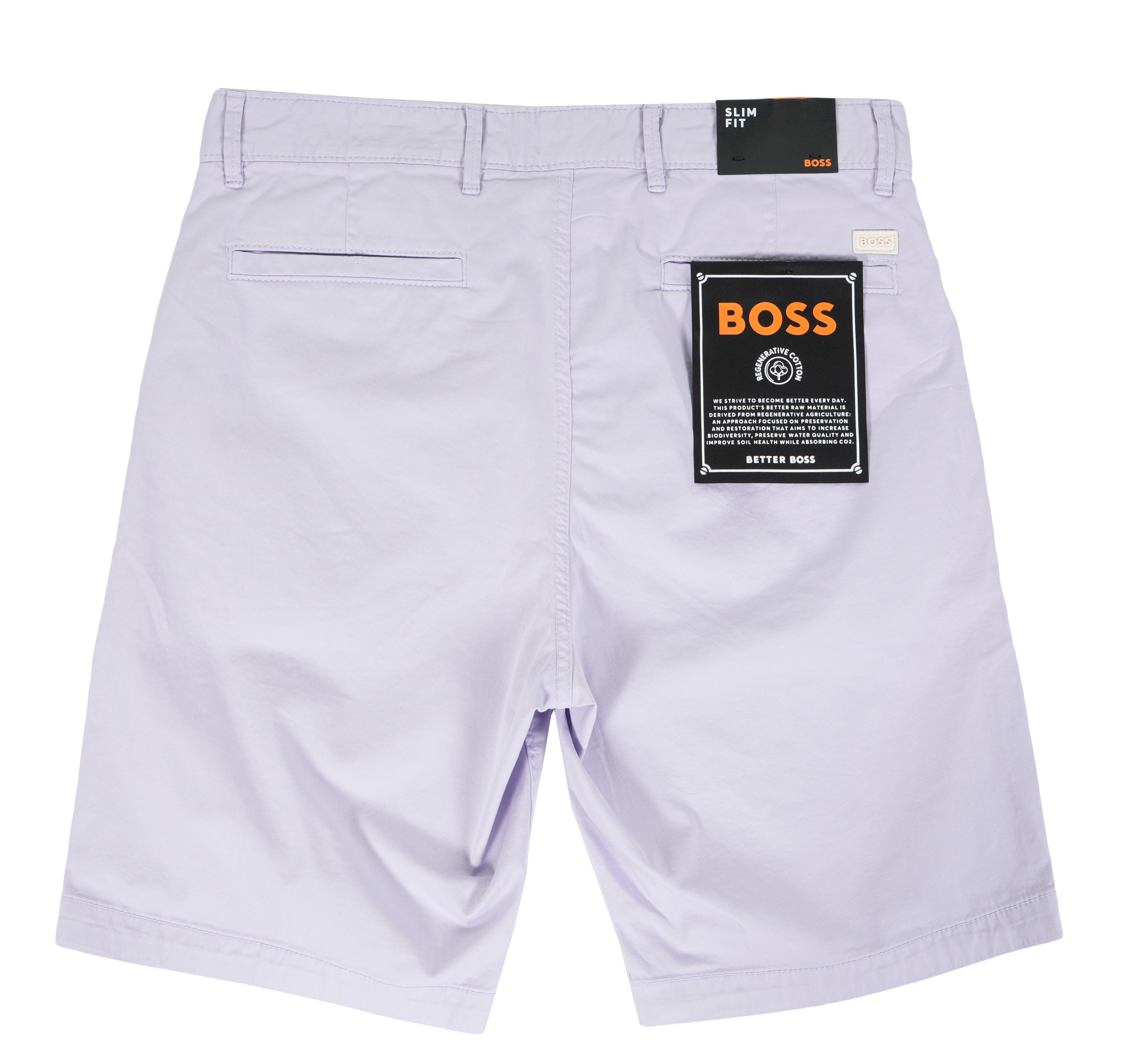 Chino Slim Shorts 549 Open Purple