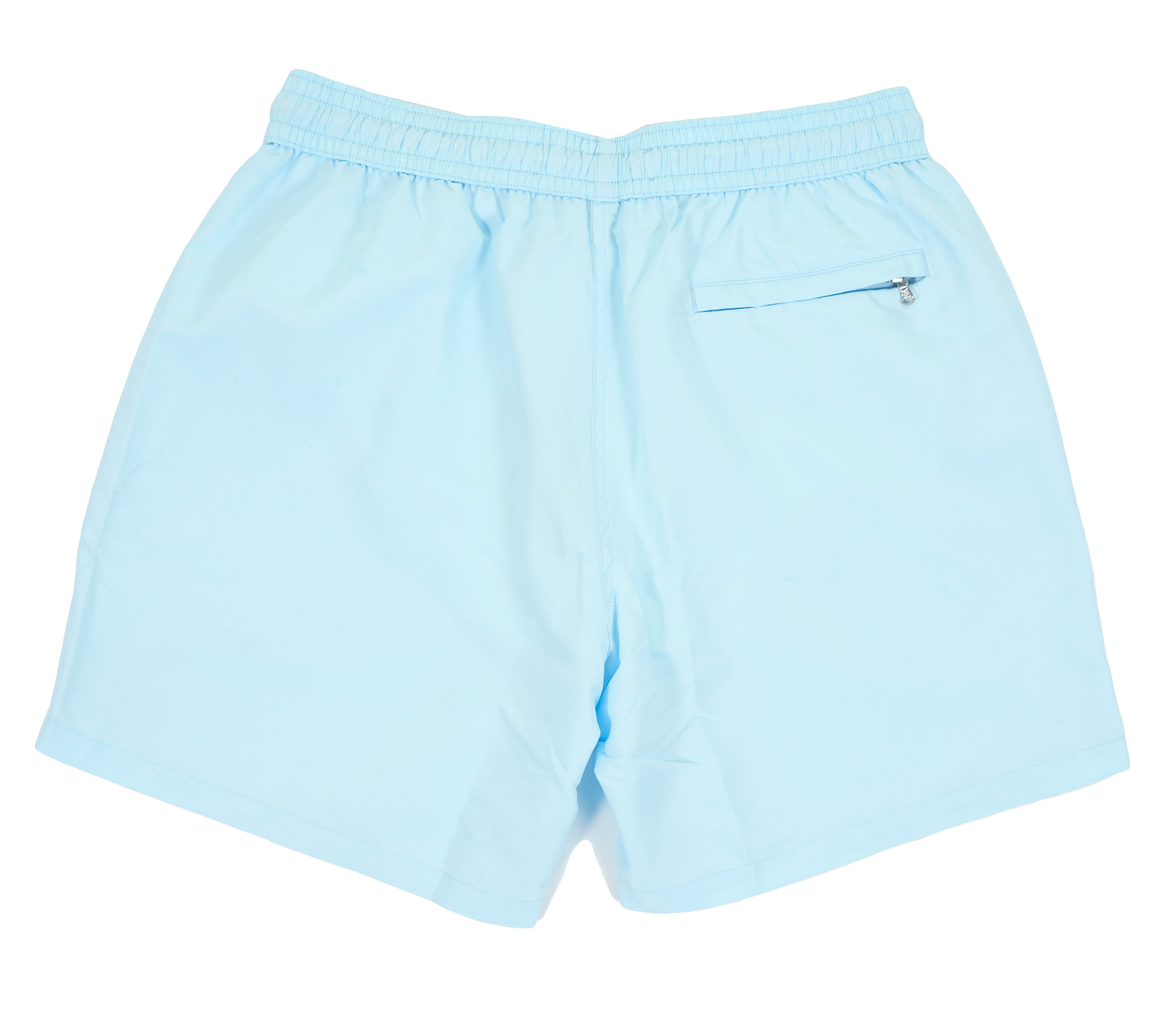 Badge Logo Swim Shorts Crystal Blue