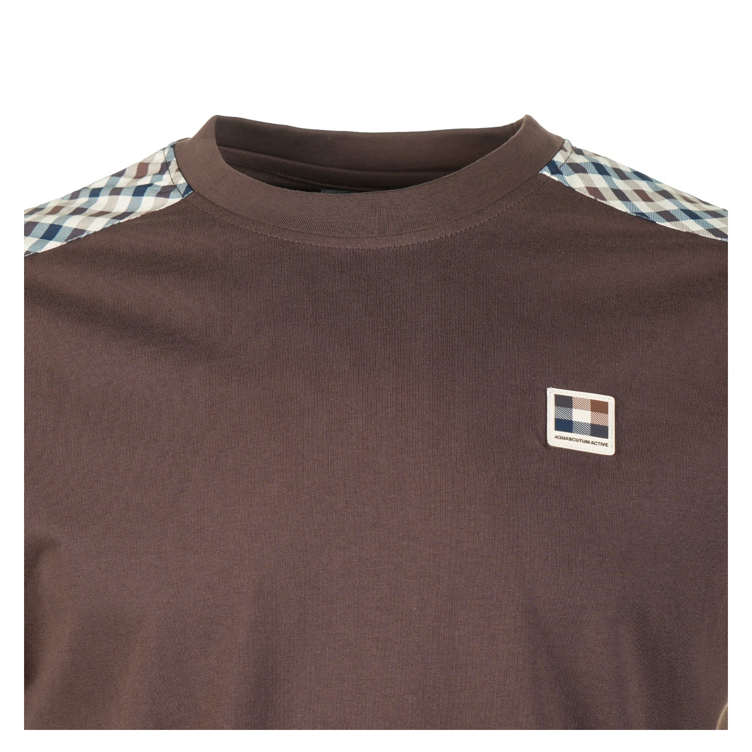 Shoulder T Shirt Chocolate