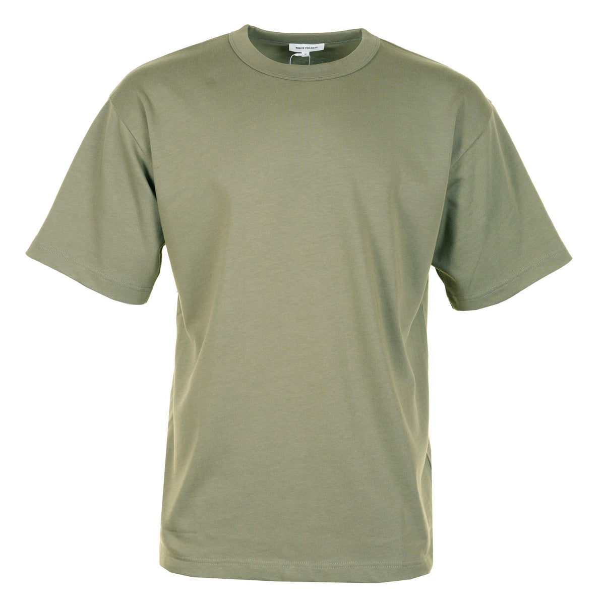 Snekkersten Organic Arch Print T Shirt Dusty Olive