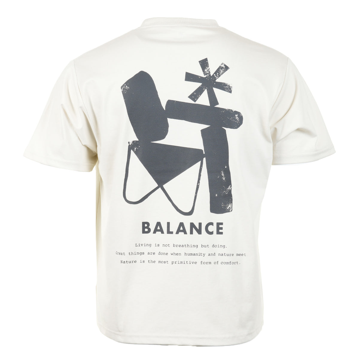 Elemental Balance T Shirt Ivory