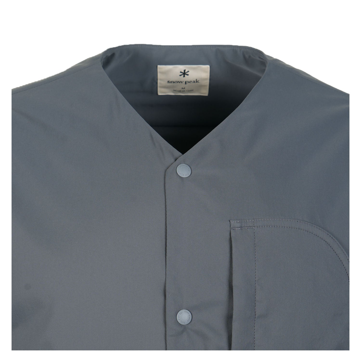 Flexible Insulated Cardigan Charcoal