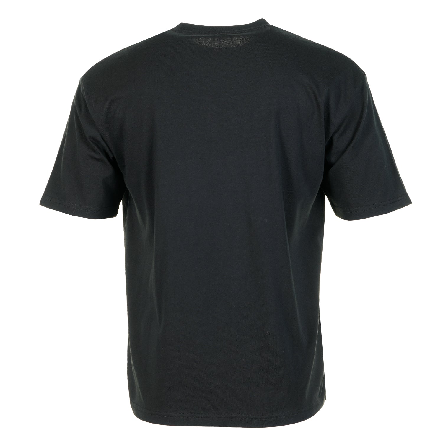 Soft Cotton Relaxed Fit Logo T Shirt Black
