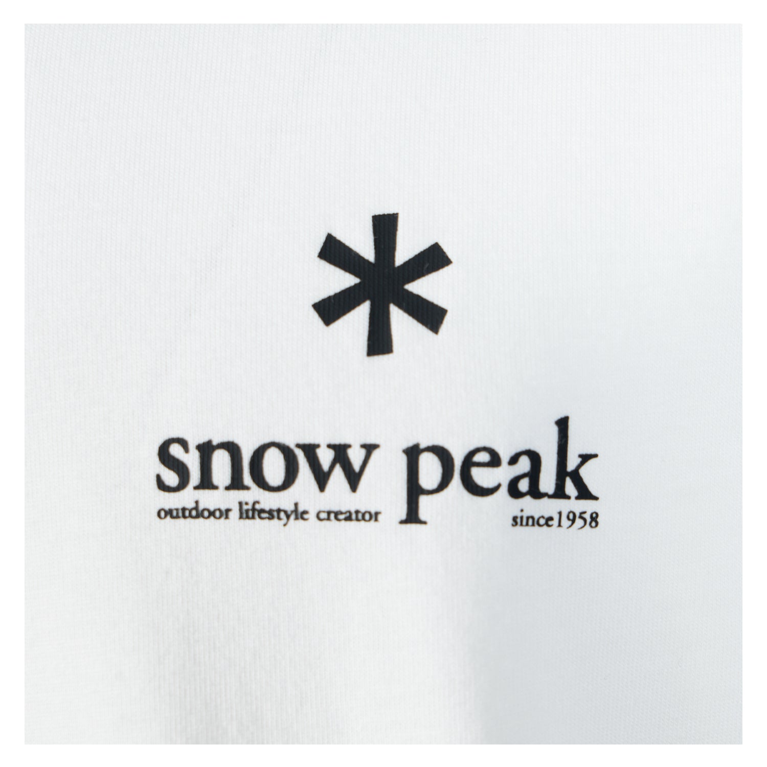 Soft Cotton Relaxed Fit Logo T Shirt Off White