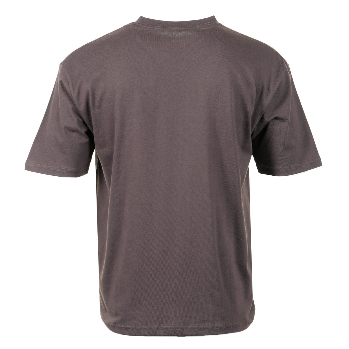Soft Cotton Relaxed Logo T Shirt Brown