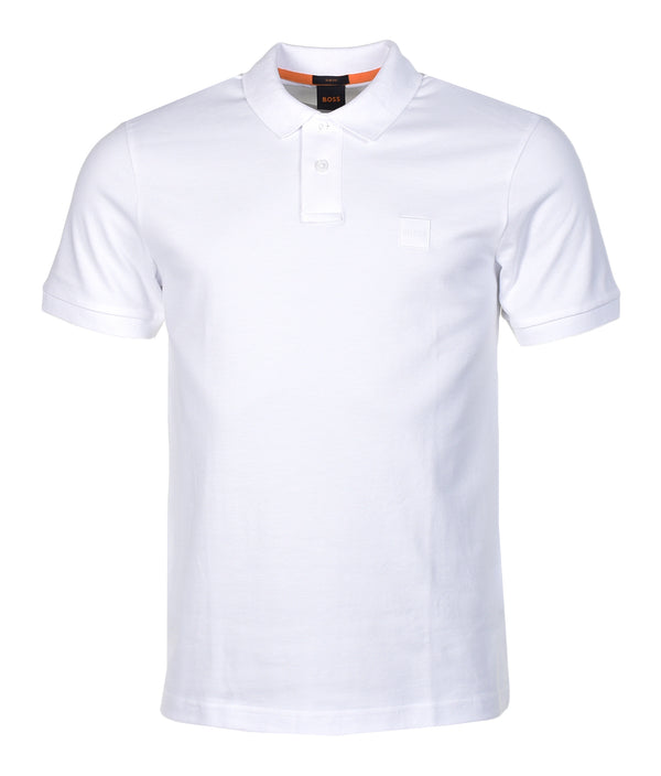 Passenger Short Sleeve Polo Shirt White