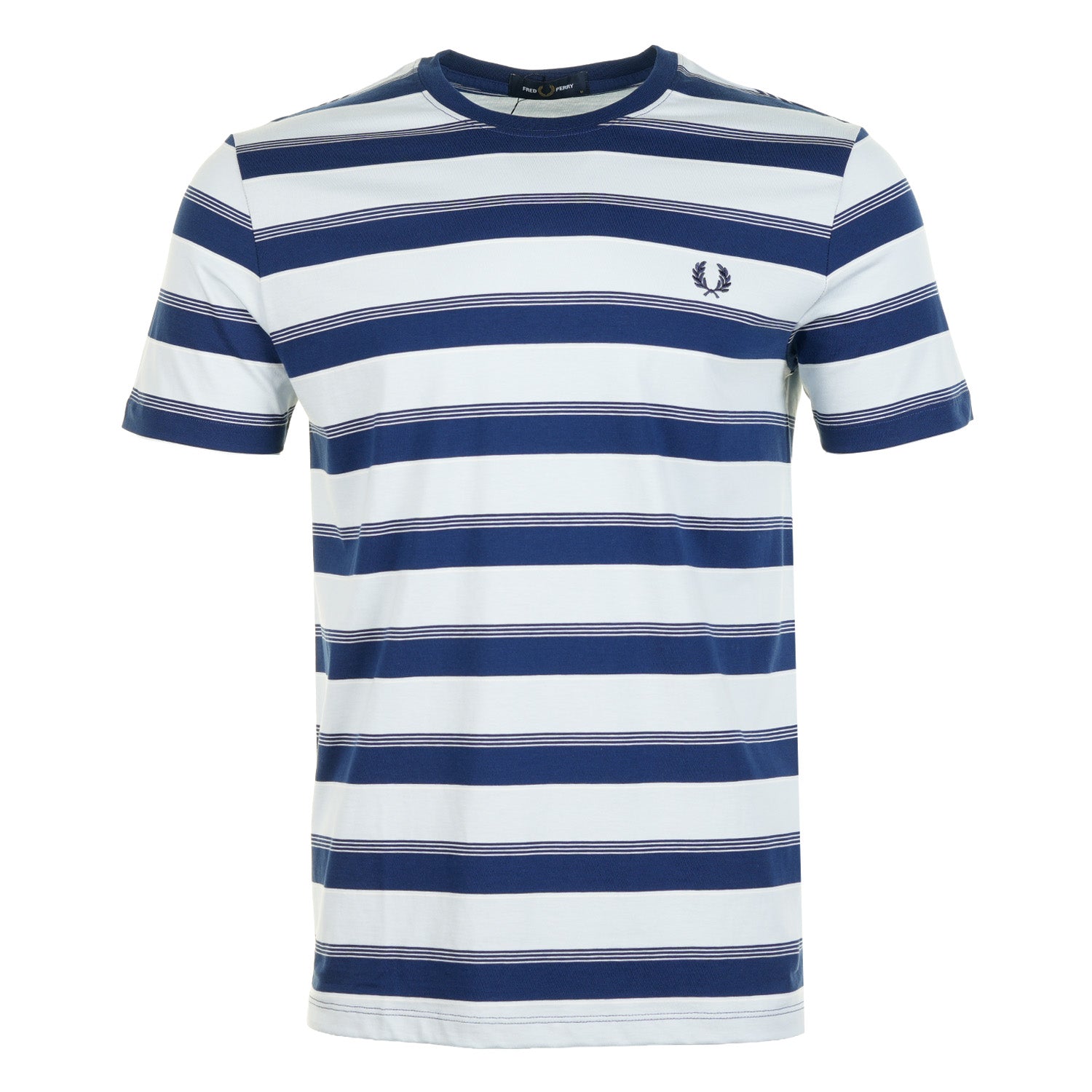 Fine Stripe T Shirt French Navy