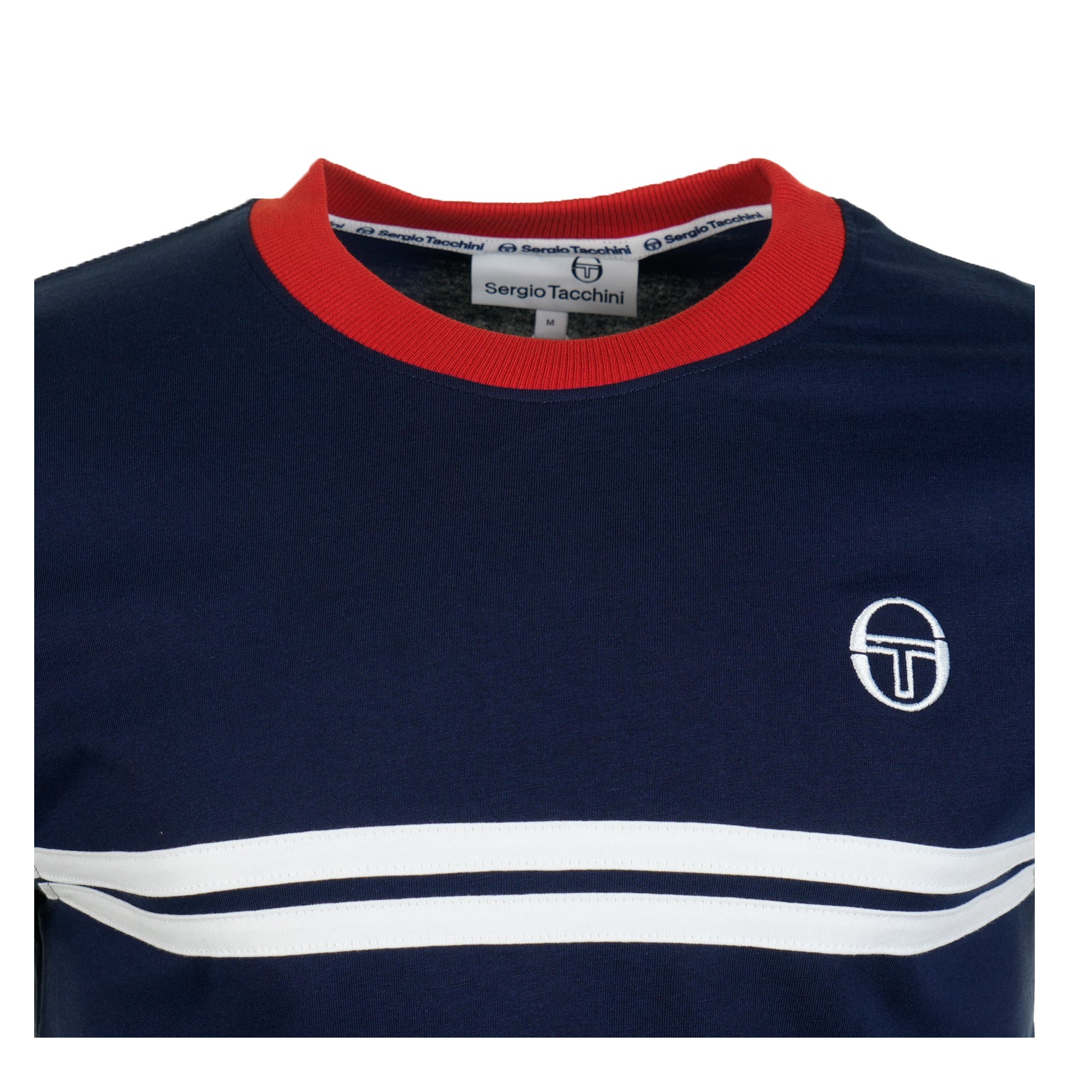 Supermac Short Sleeve Tee Maritime Blue / Adrenaline Rush