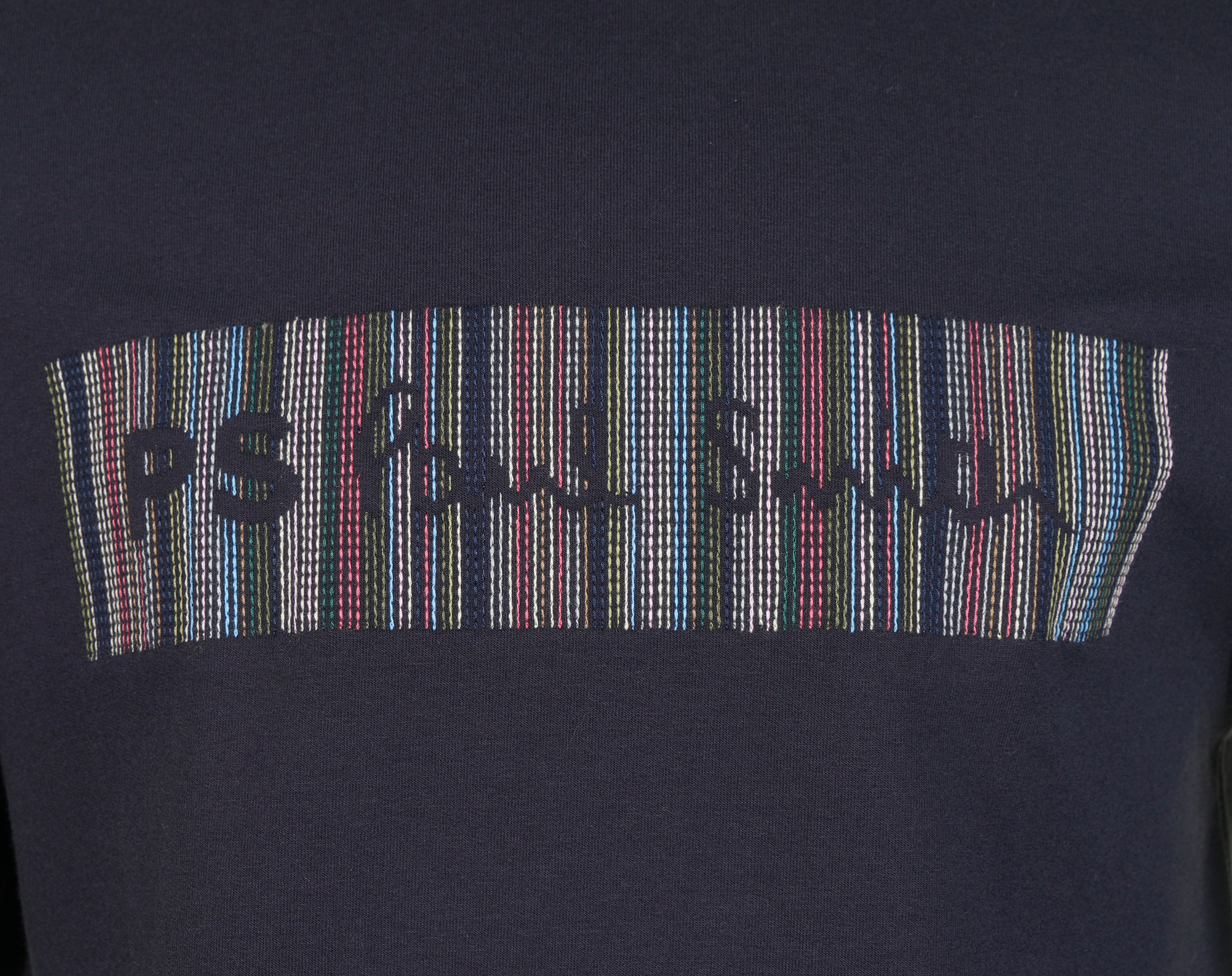 Stripe Sweatshirt Navy