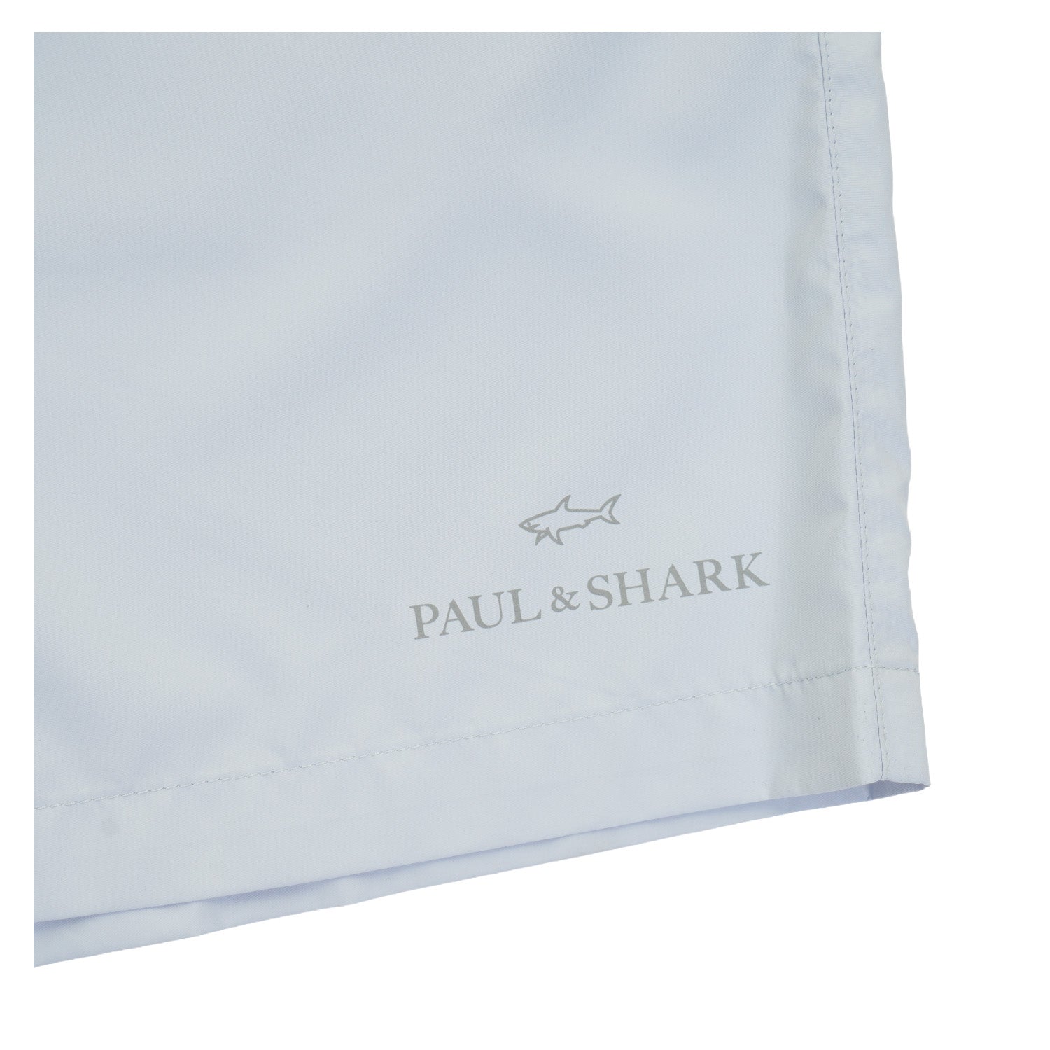 Silver Logo Swim Shorts Light Grey