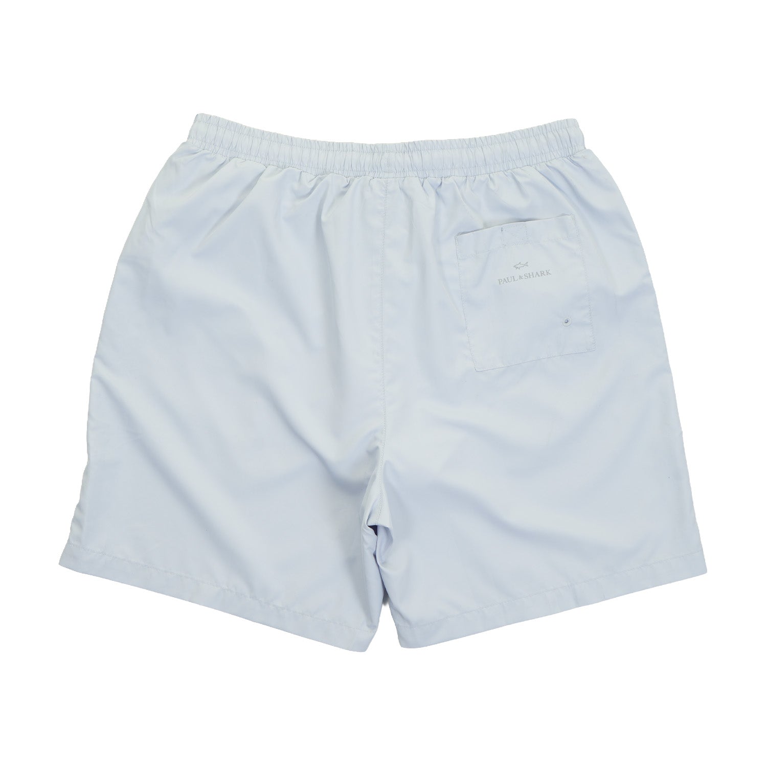 Silver Logo Swim Shorts Light Grey