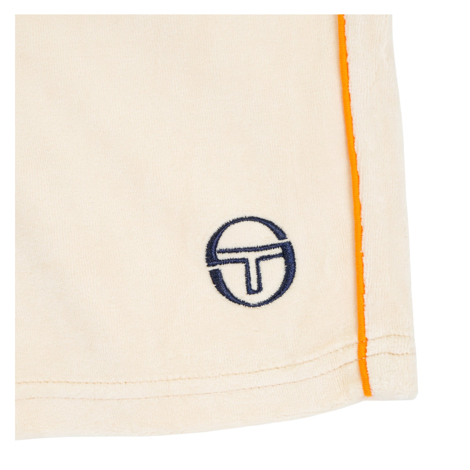Tasso Velour Shorts Sandshell Orange Pepper