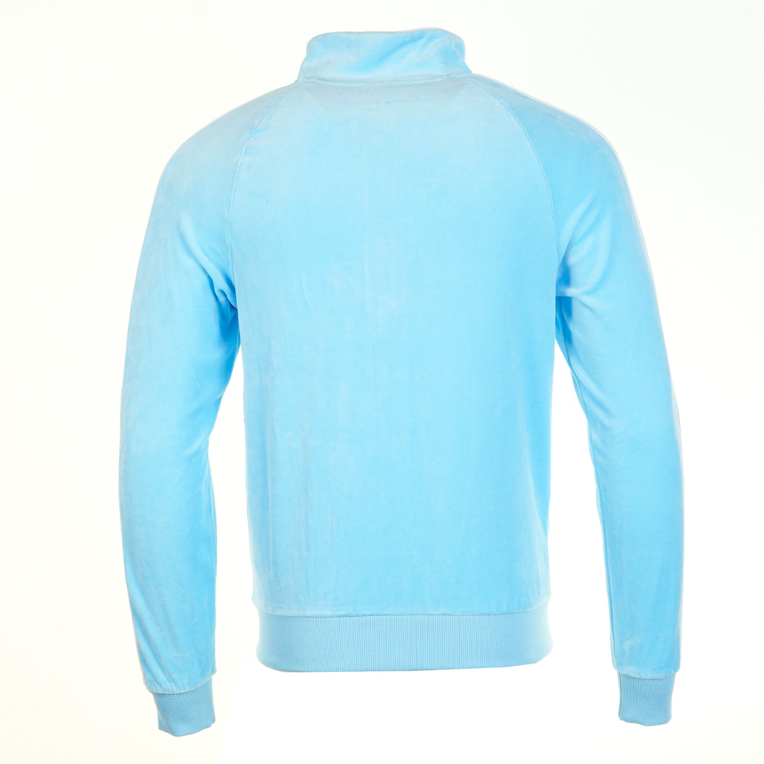 Tasso Velour Track Top Baltic Sea / White