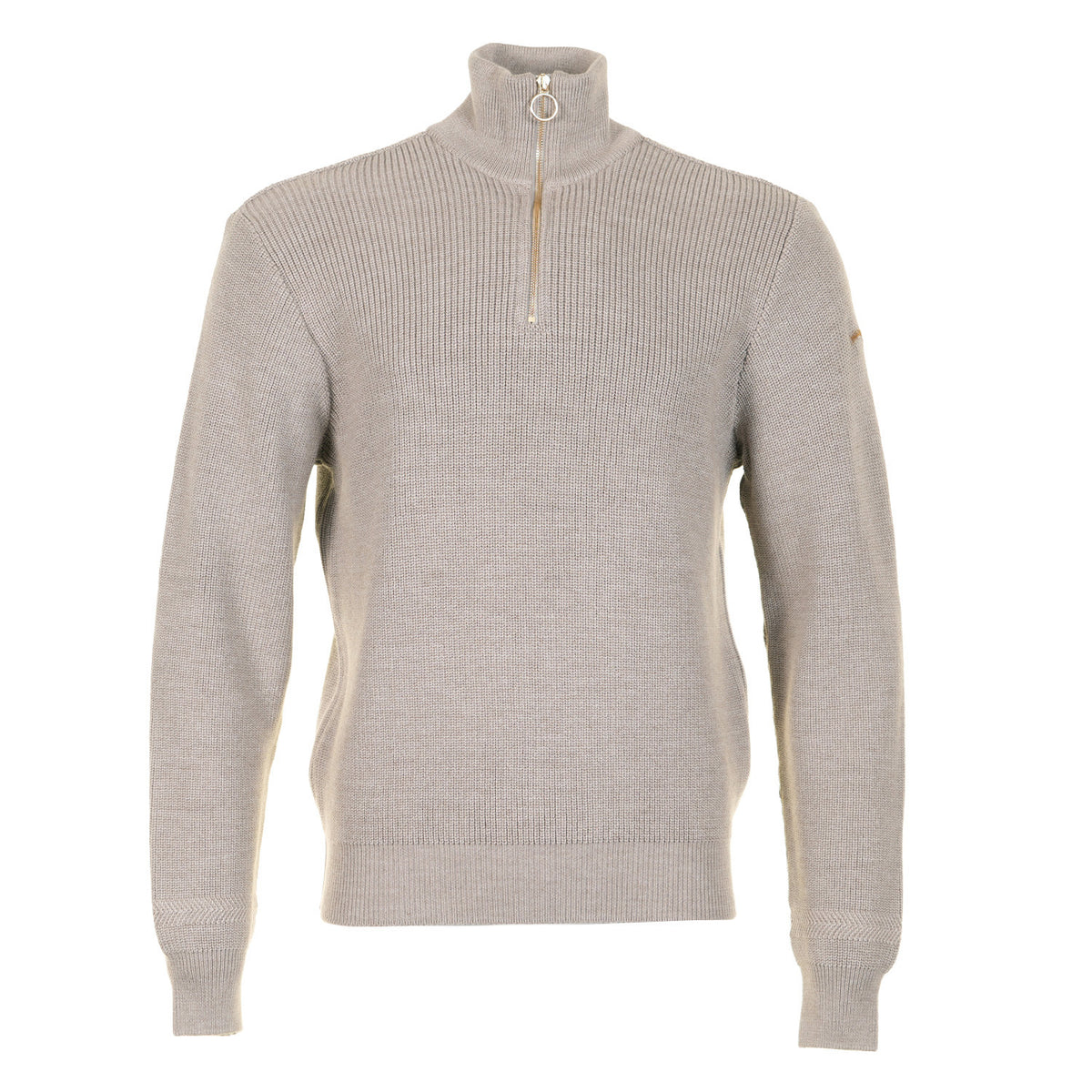 Tech Wool Half Zip Sweater Cobblestone