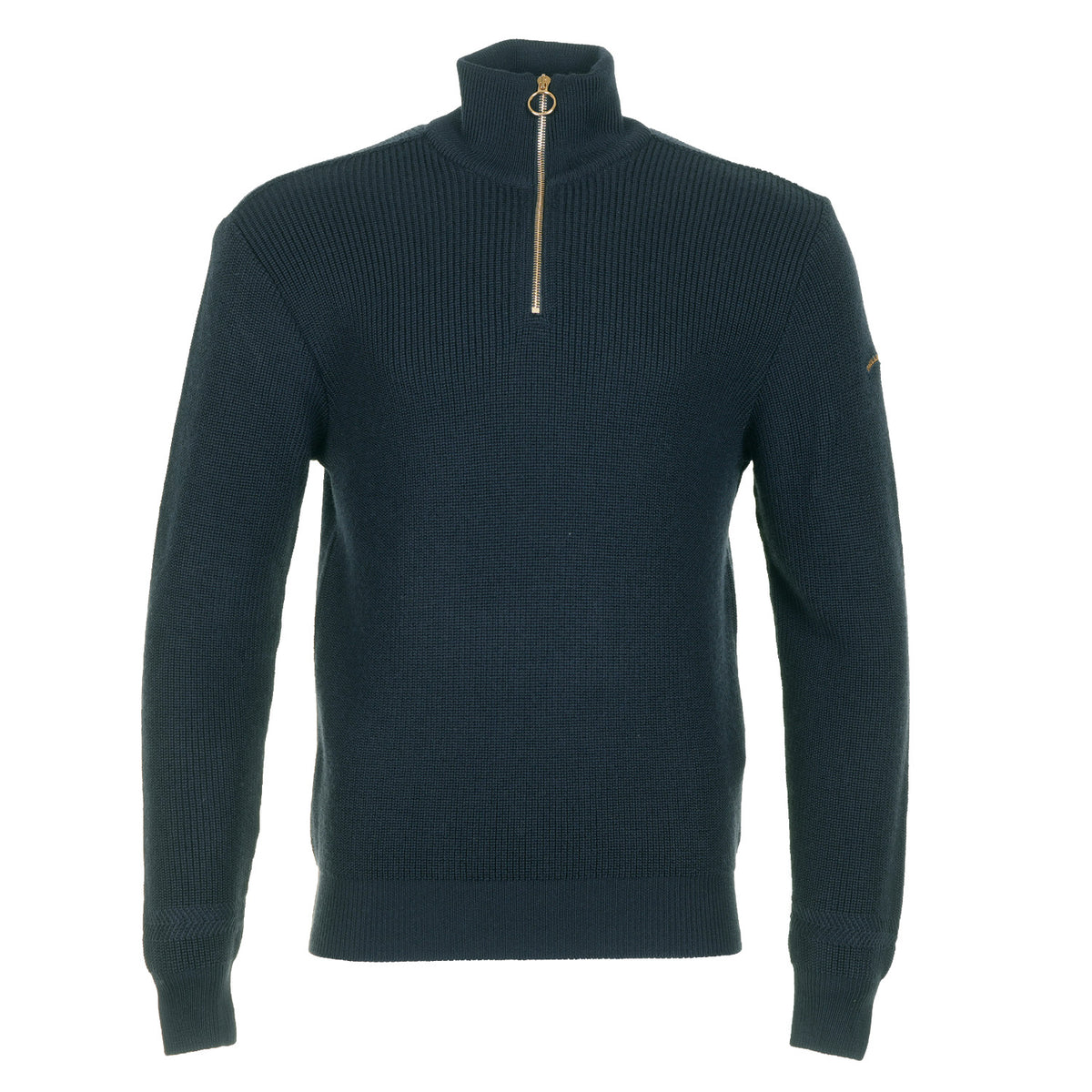 Tech Wool Half Zip Sweater Navy