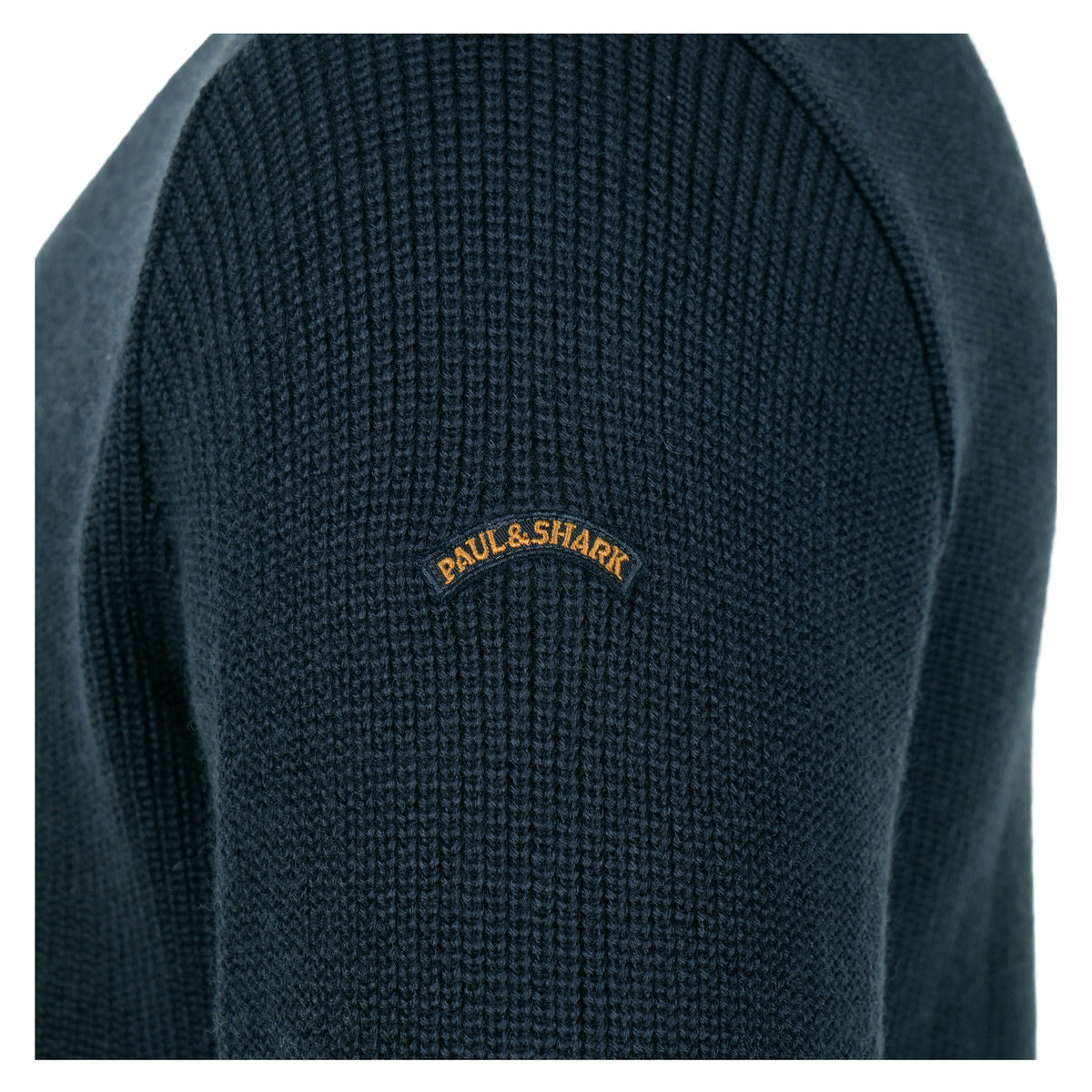 Tech Wool Half Zip Sweater Navy
