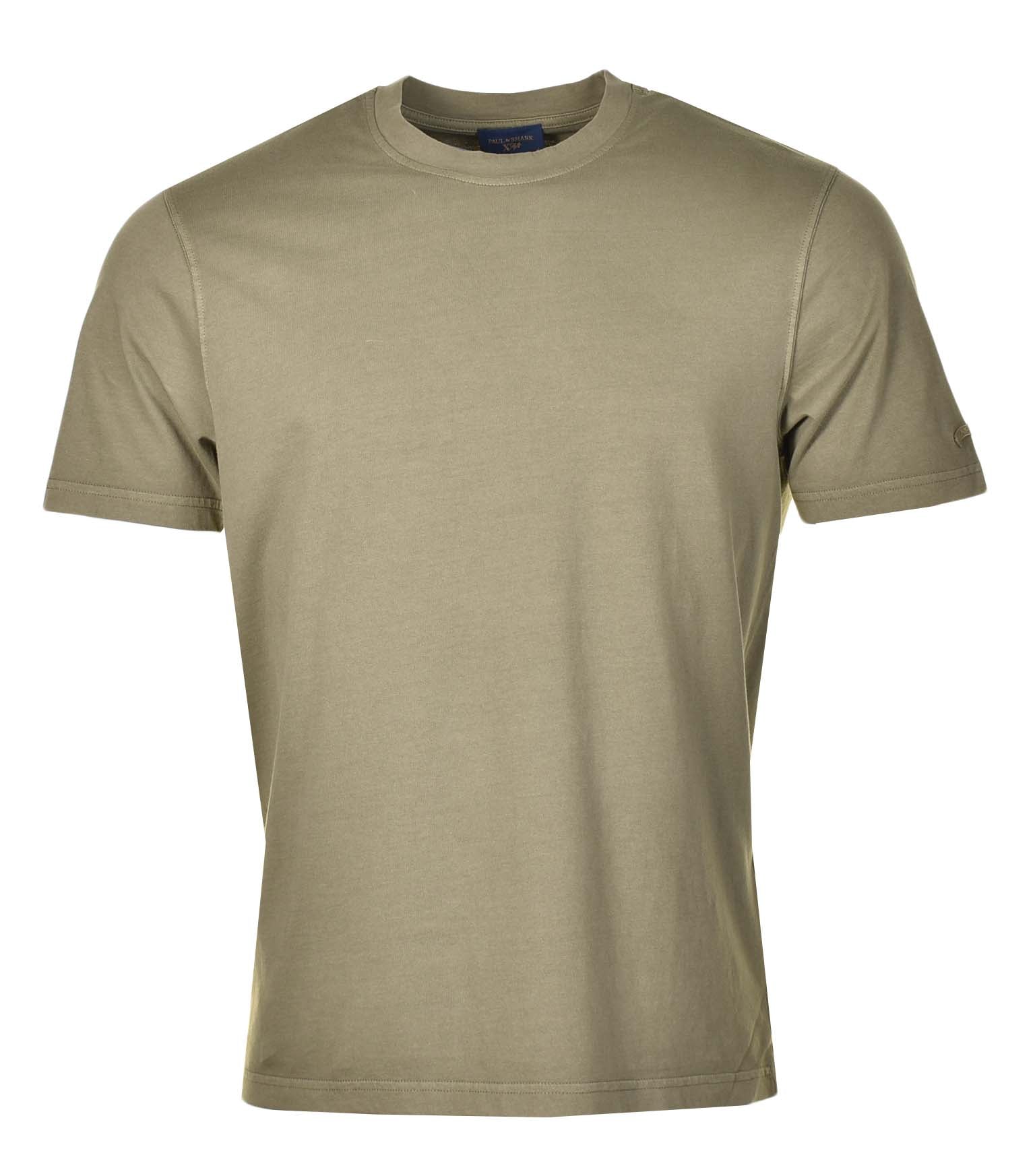 Short Sleeve Extra Soft Garment Dyed T Shirt Olive