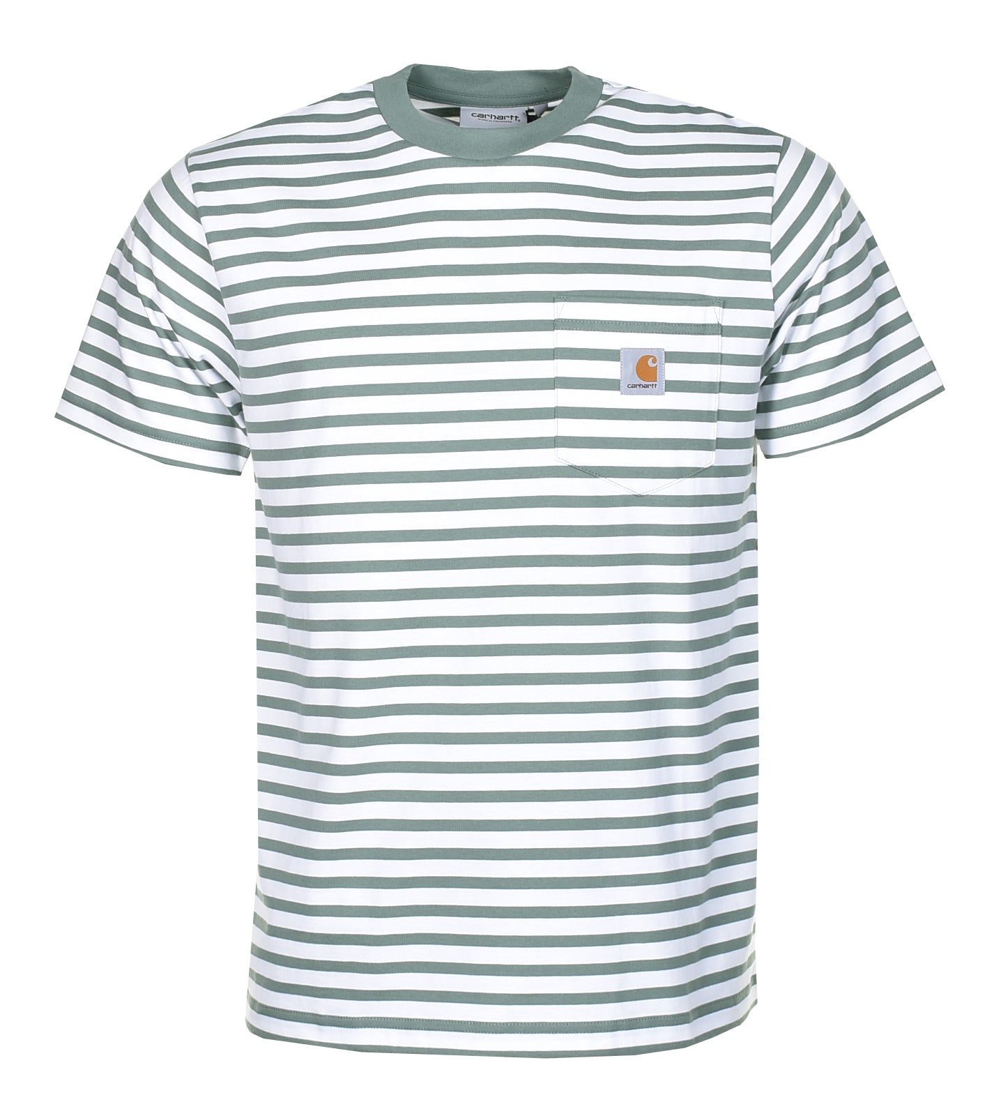 Seidler Pocket Stripe T Shirt Park / White