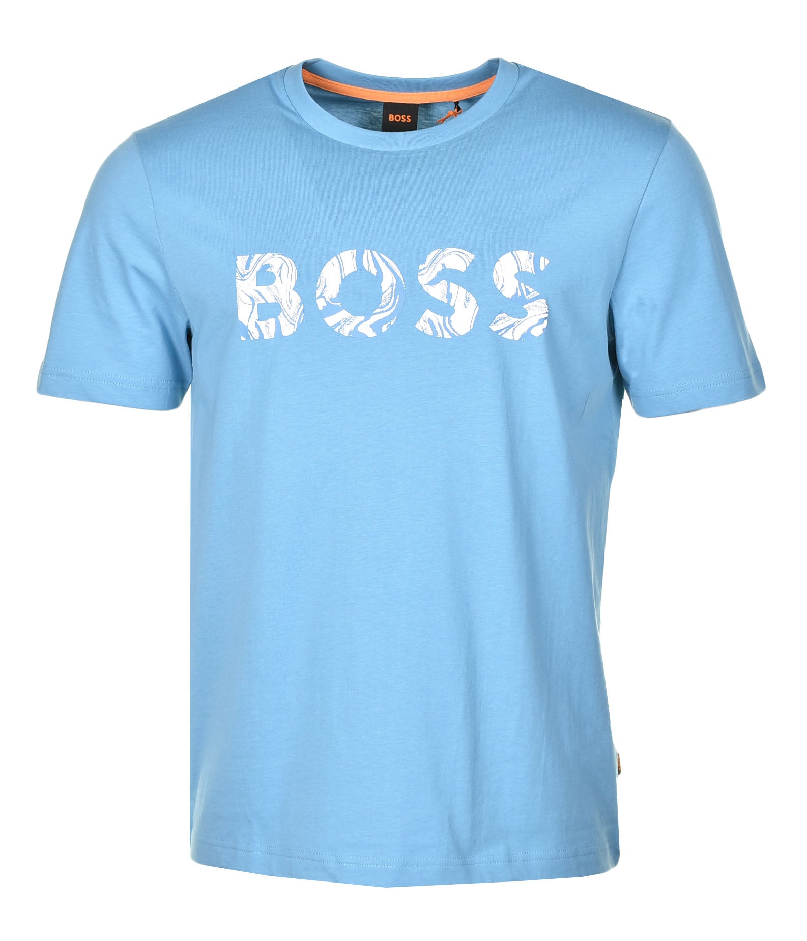 Te Ocean Short Sleeve T Shirt Open Blue